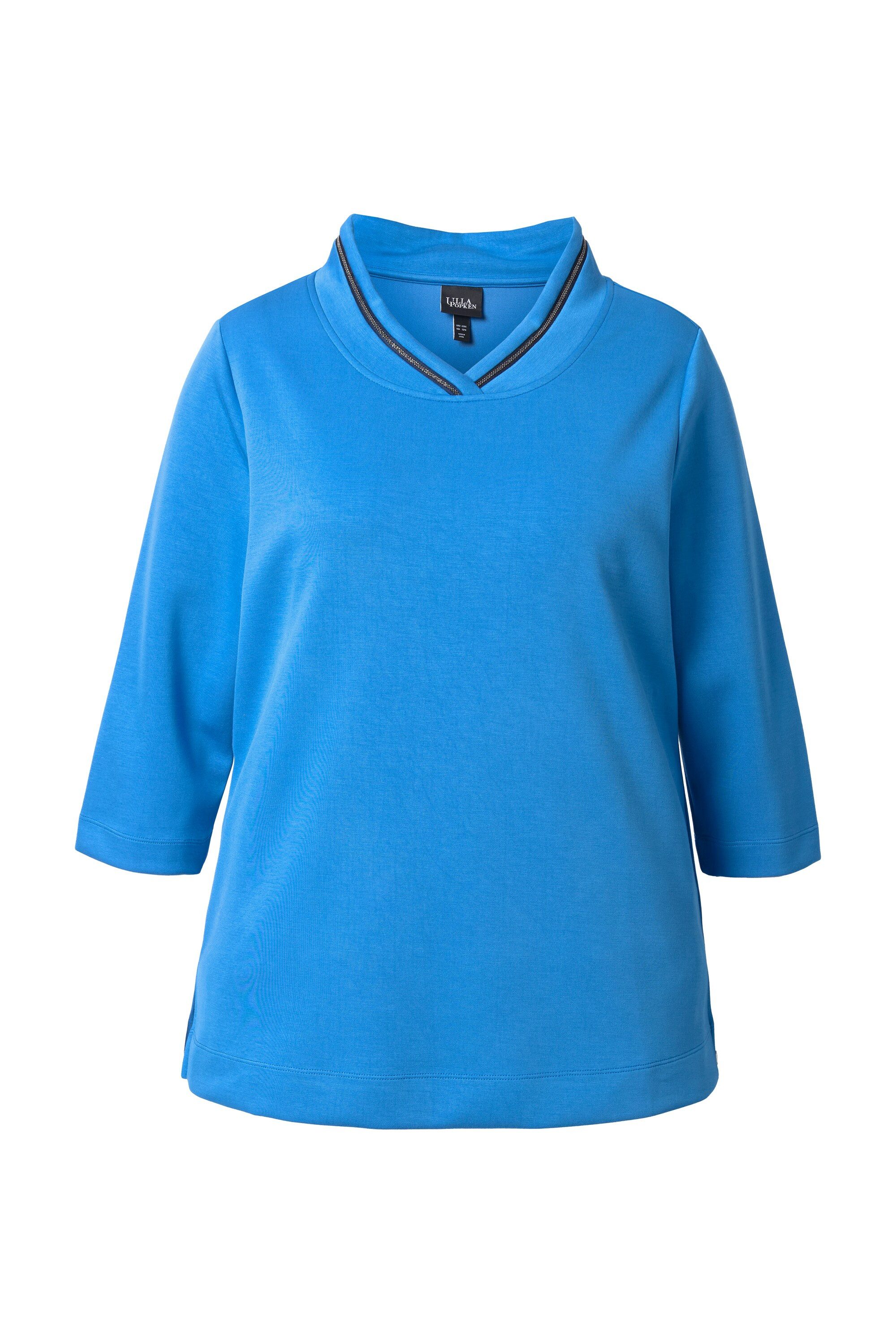 Ulla Popken Sweatshirt Sweatshirt Stehkragen Classic günstig online kaufen