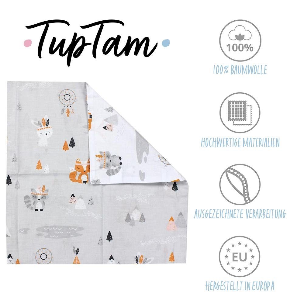 TupTam Kissenbezüge Kinder Kissenbezug Dekorativ Gemustert mit Hotelverschl günstig online kaufen