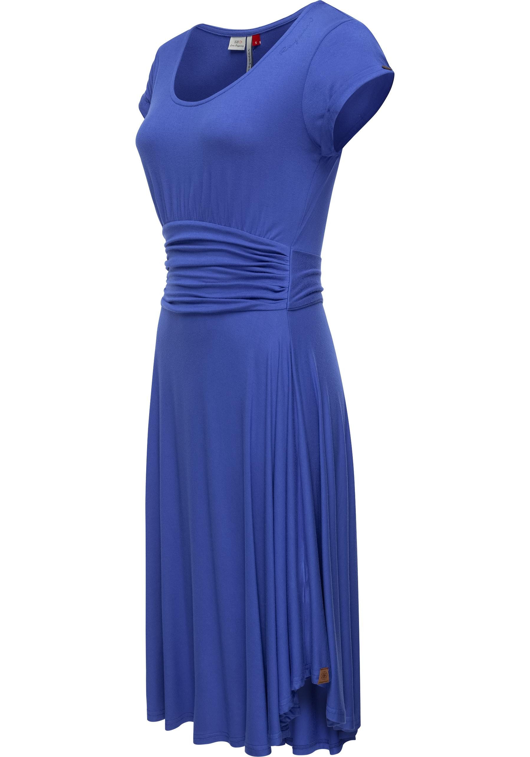 Ragwear Sommerkleid "Yvone Solid", leichtes Jersey-Kleid mit Taillengürtel günstig online kaufen
