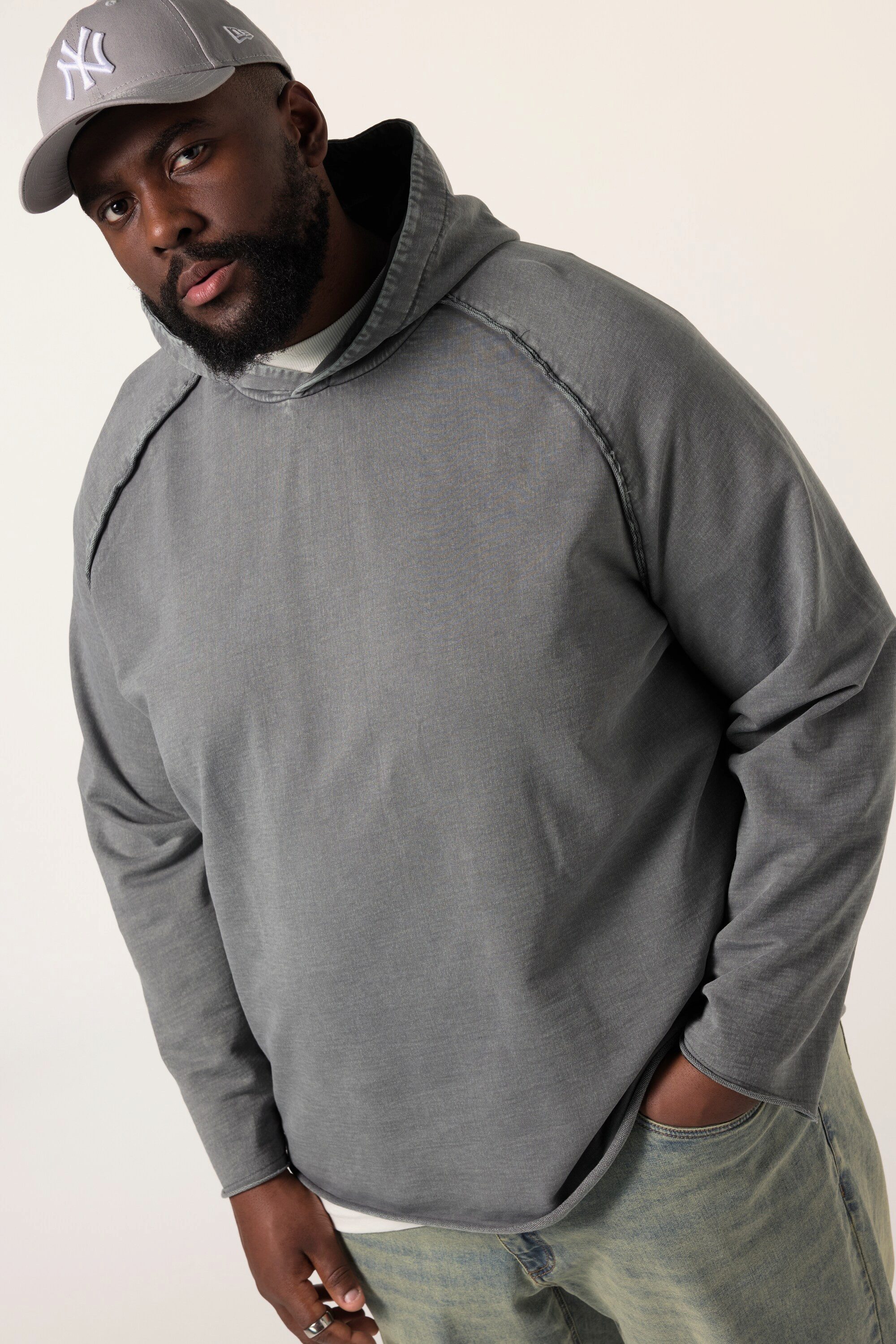 STHUGE Sweatshirt STHUGE Hoodie Kapuze Vintage günstig online kaufen