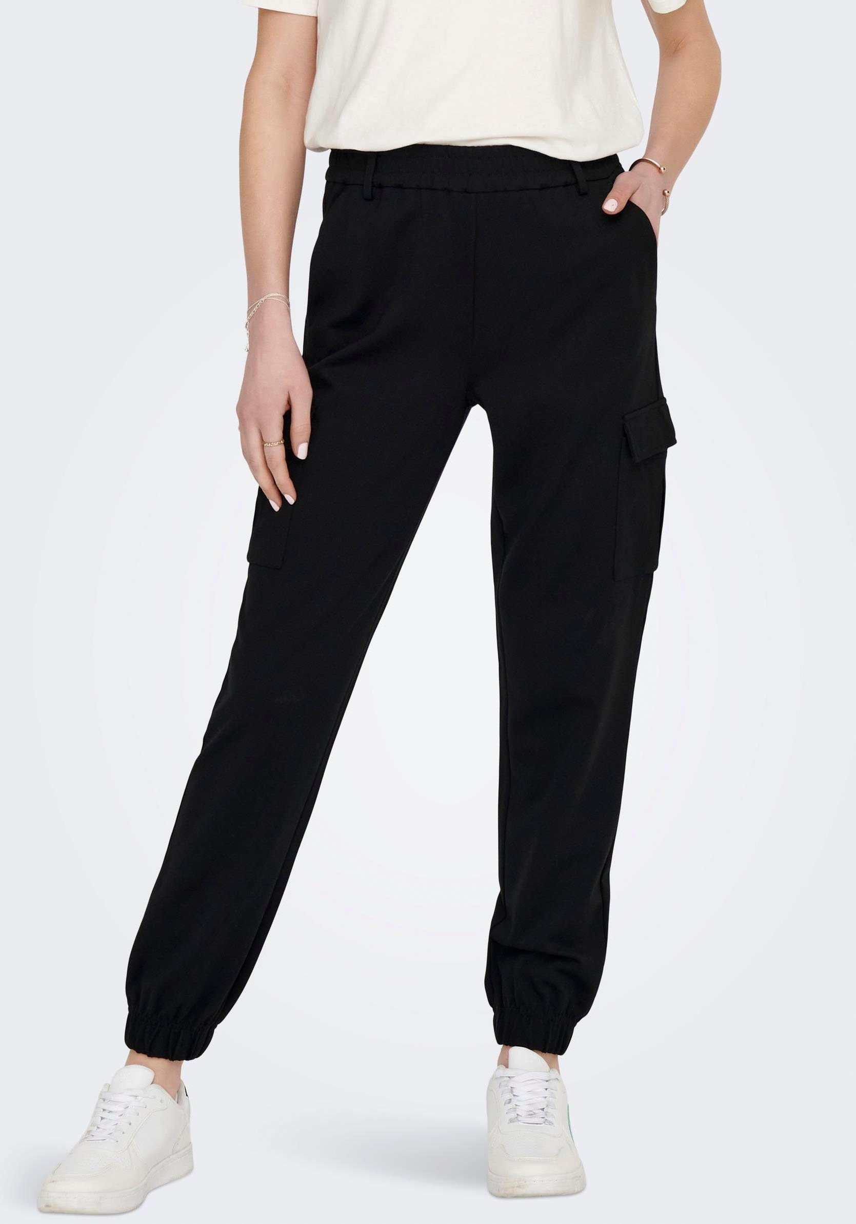 ONLY Jogger Pants CARGO LIFE ELA ONLPOPTRASH Cargo Style PANT PNT im