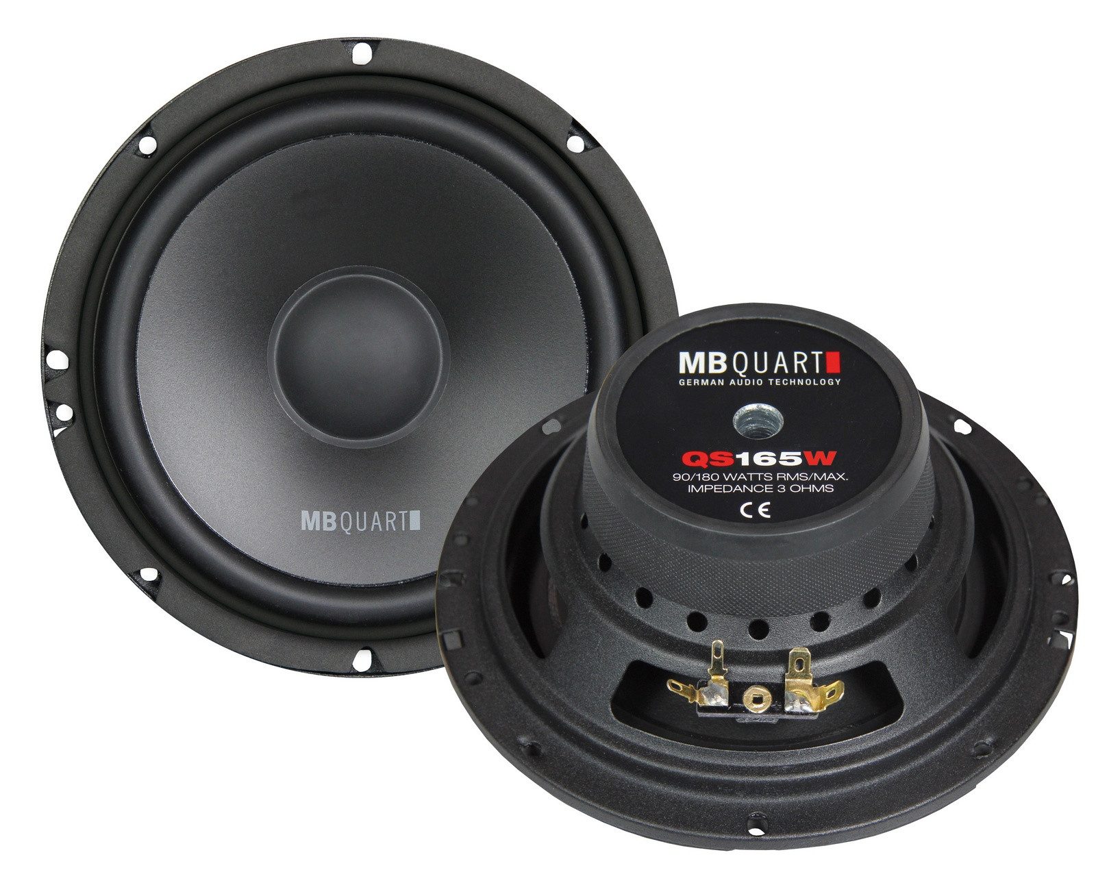 MB Quart MB-Quart QS-165W Kickbass-Lautsprecher 16,5cm Auto-Lautsprecher