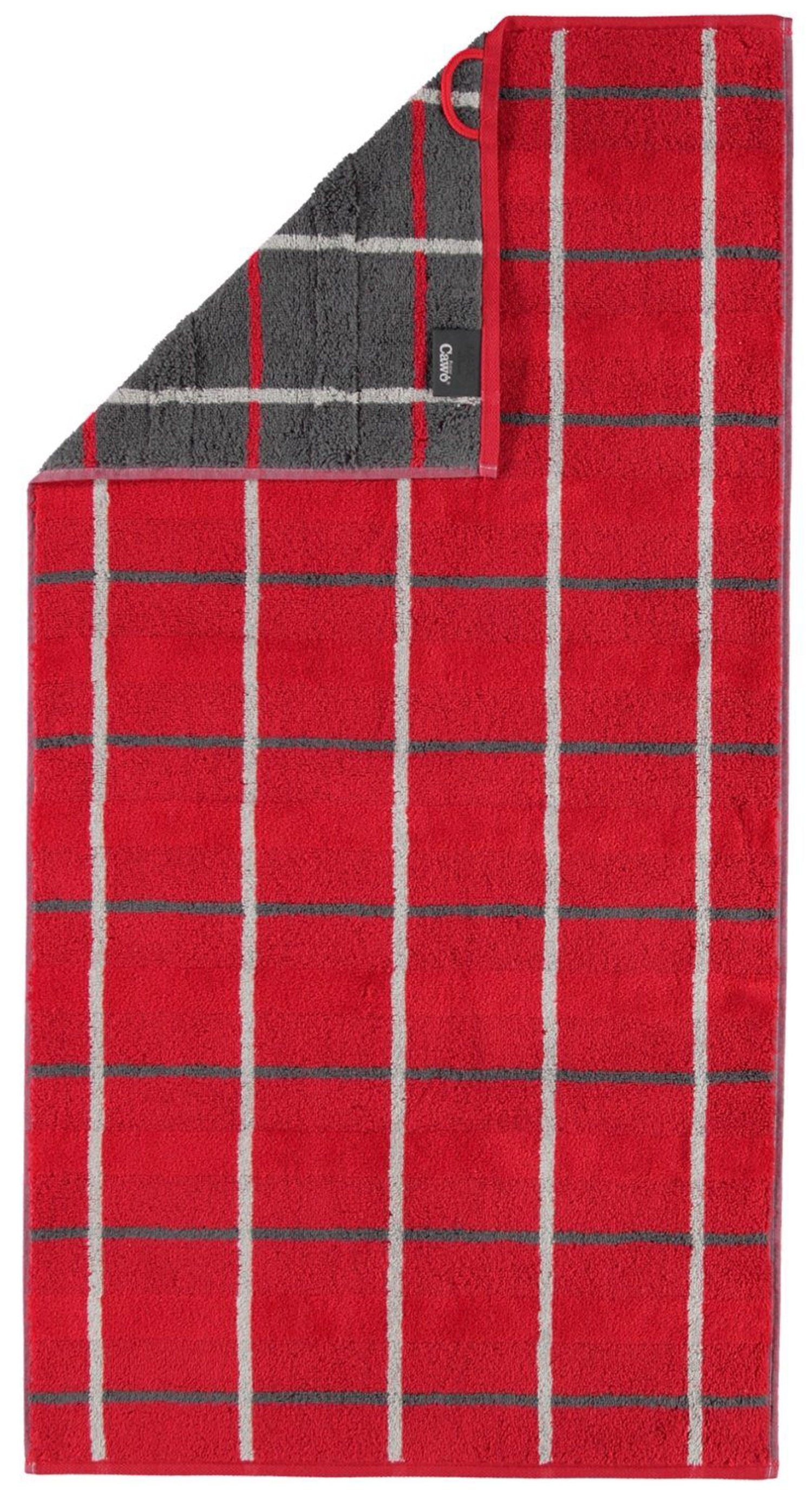 Cawö Handtuch, Walkfrottier-Qualität, Modernes Design