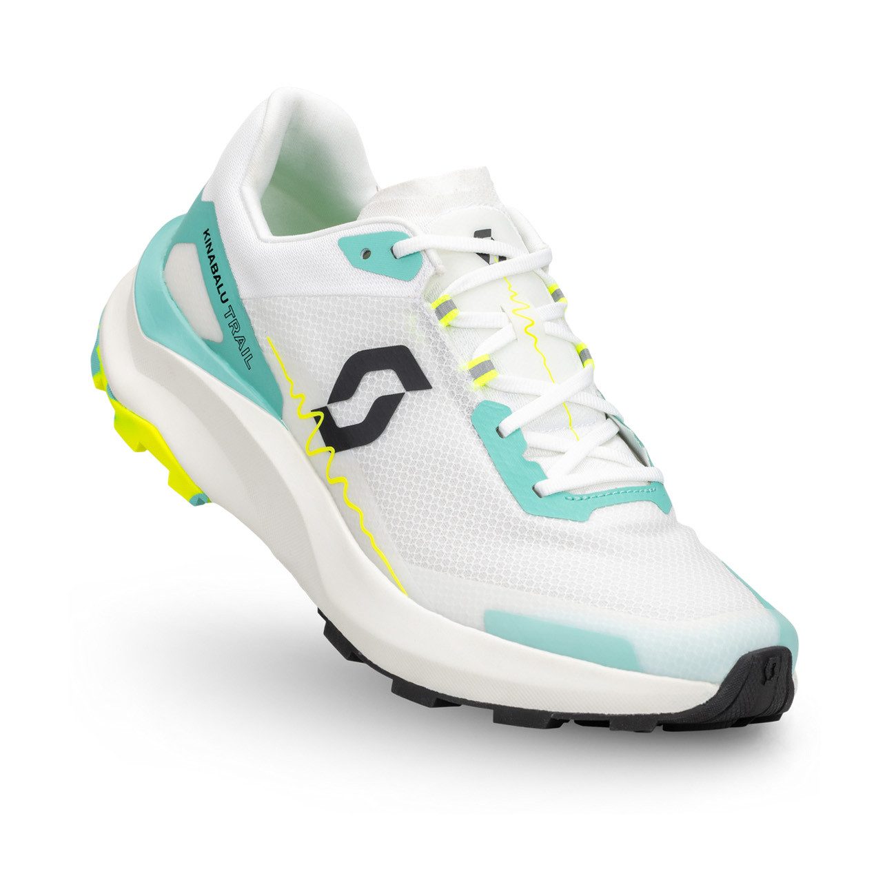 Scott Scott Kinabalu Trail Herren Bright White Cascade Blue Laufschuh