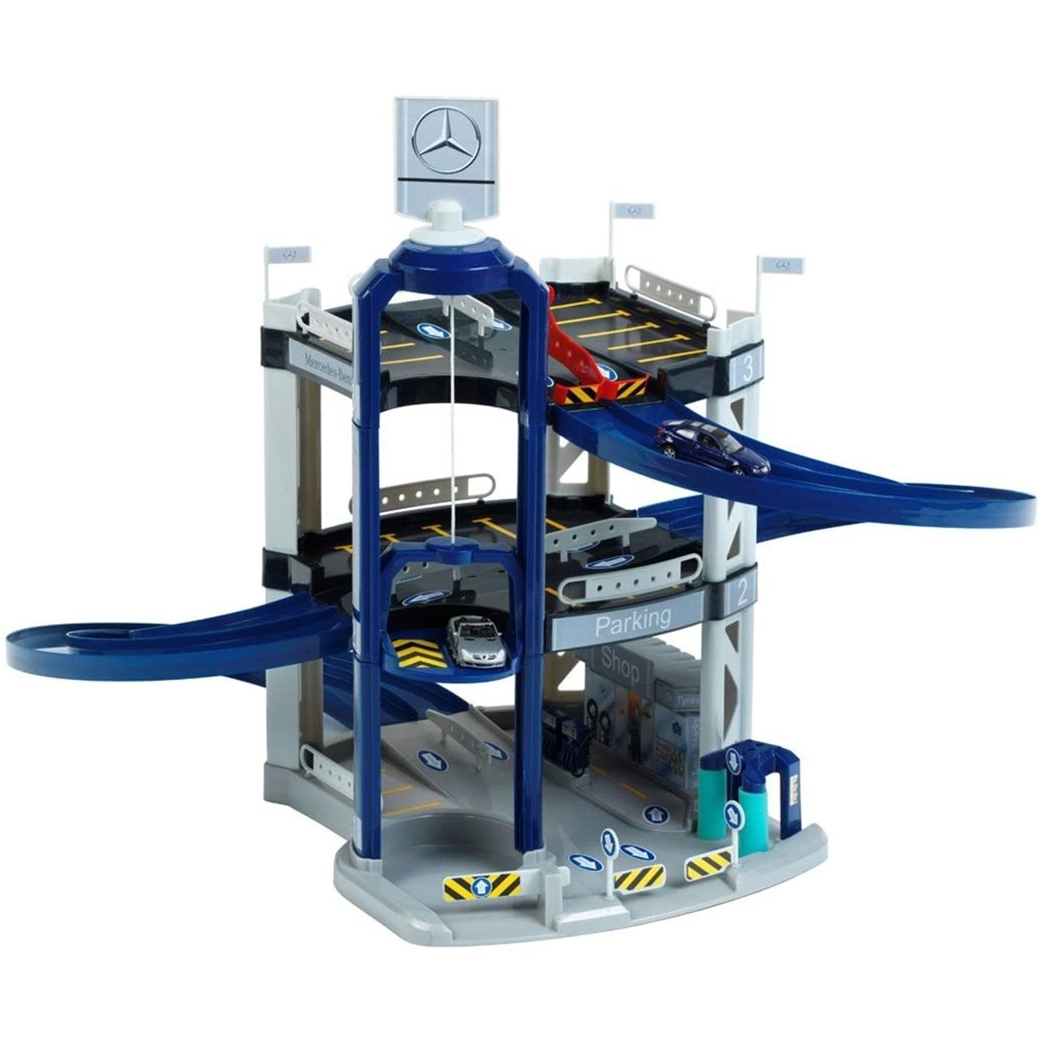 Theo Klein Spiel-Parkgarage 2887 Mercedes-Benz Parkhaus mit 3 Ebenen günstig online kaufen