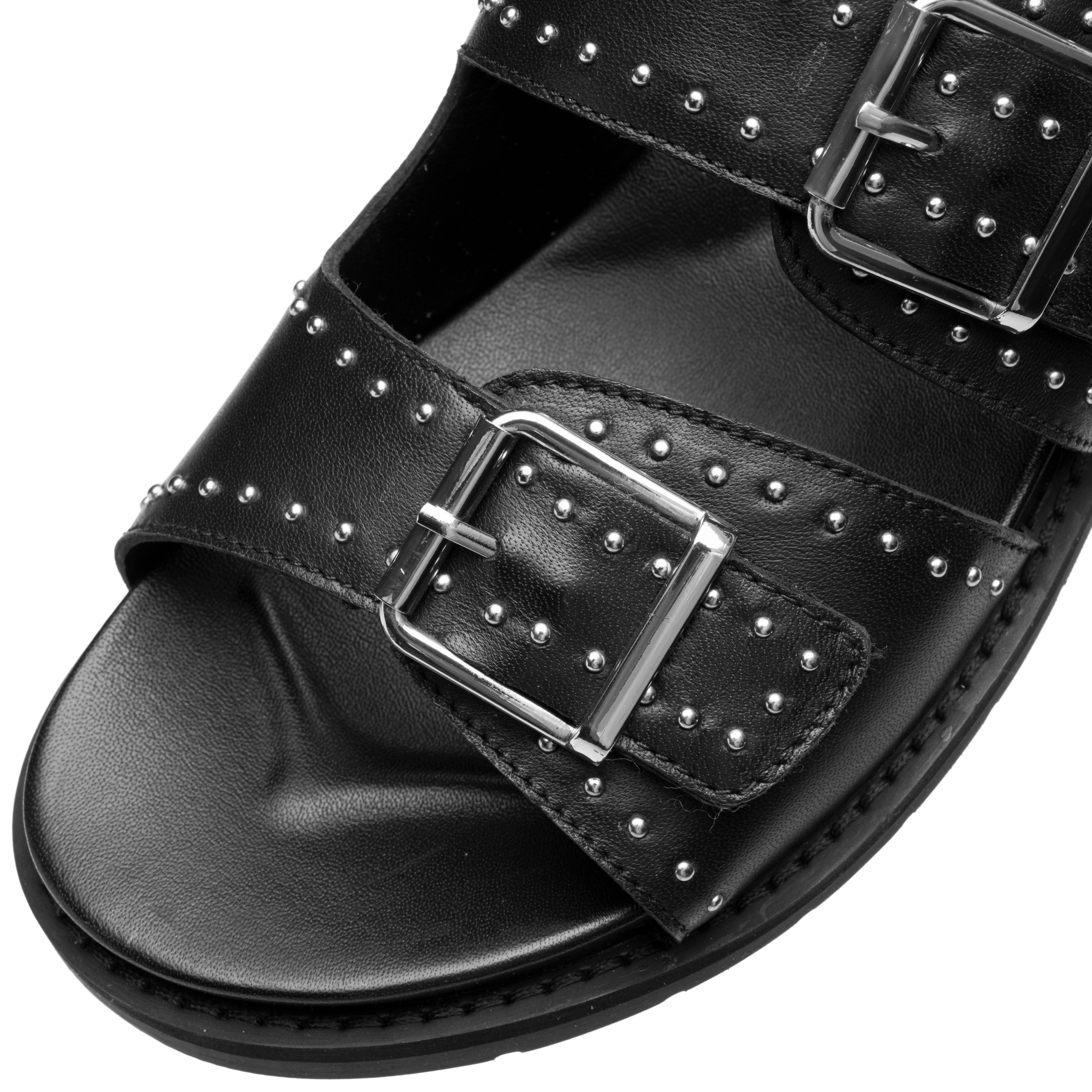 Ara ELBA Pantolette Blockabsatz, Schlupfschuh mit kleinen Nieten verziert, G-Weite (weit)
