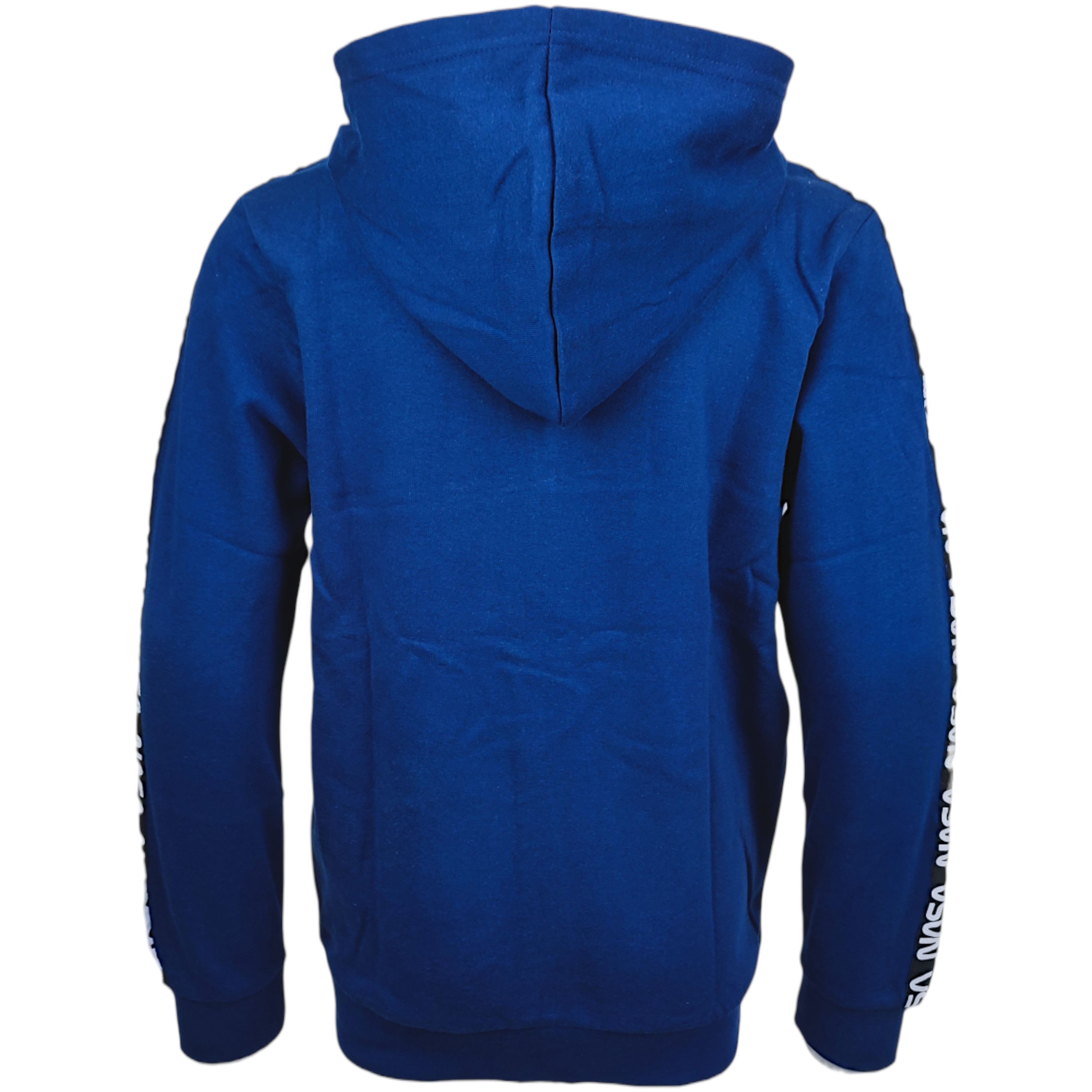 NASA Sweatjacke mit dem NASA-Logo Jungen Übergangsjacke mit Kapuze Größe 134 - 164 cm