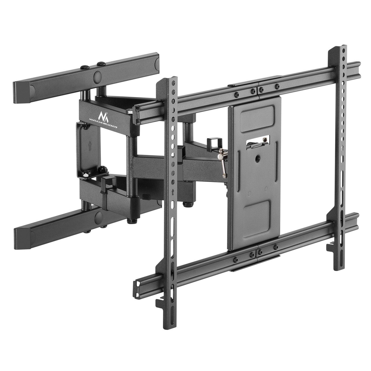 Maclean TV-Wandhalterung MC-881, (bis 85,00 Zoll, Max. 60 kg, 37-85", ± 60)