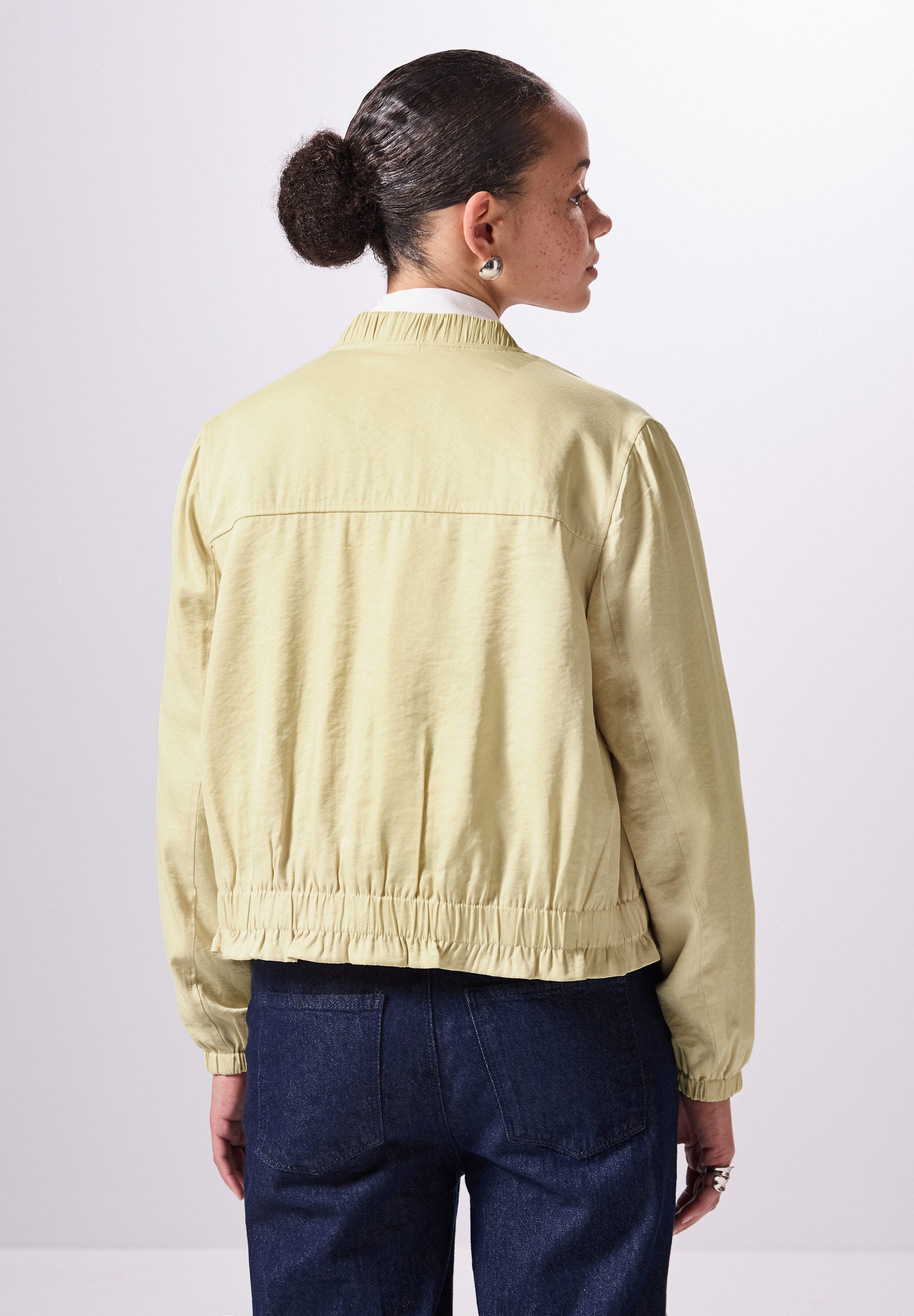 STREET ONE STUDIO Blouson mit Rundhalsausschnitt günstig online kaufen
