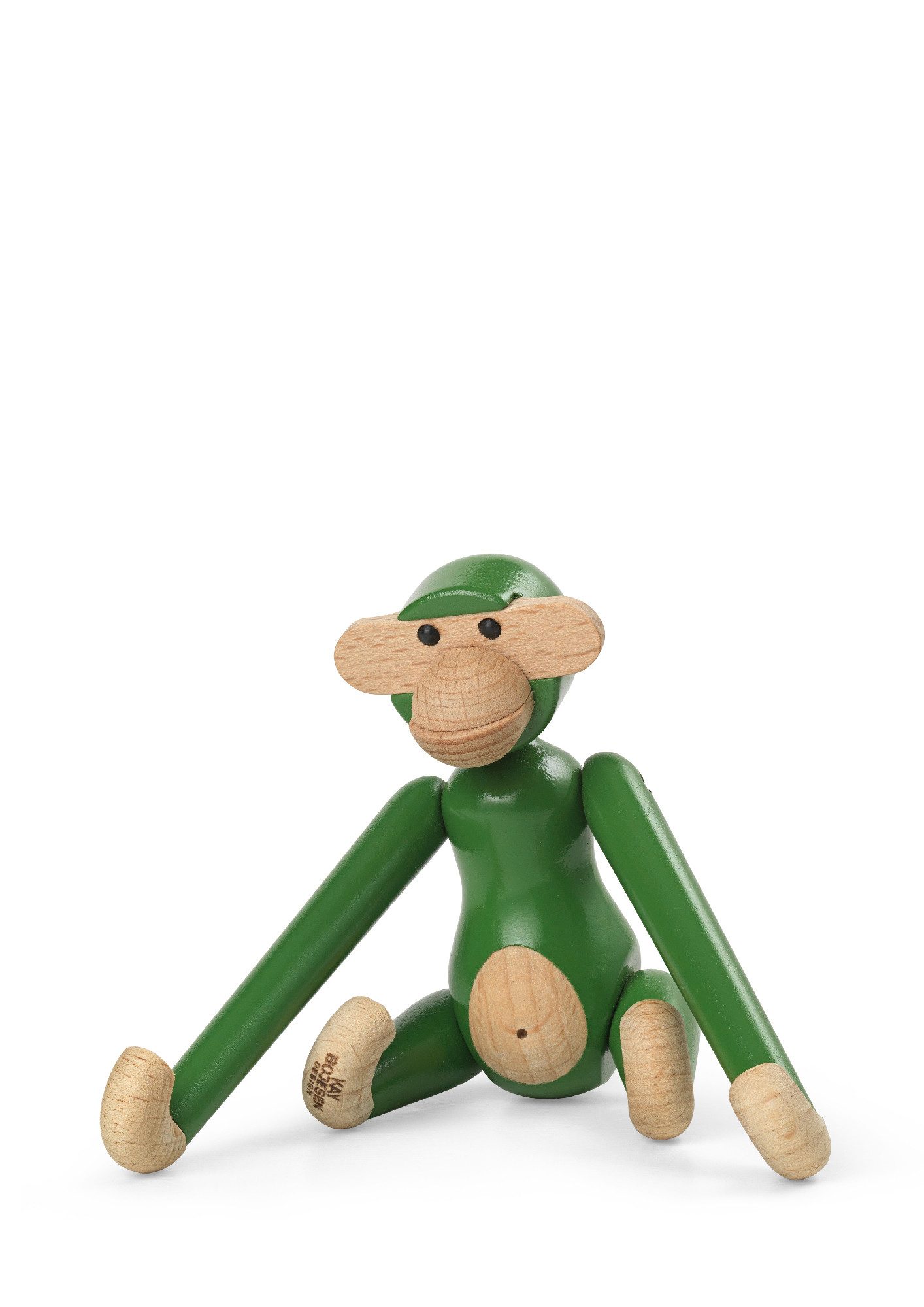 Dekofigur Kay Bojesen Affe mini Grün