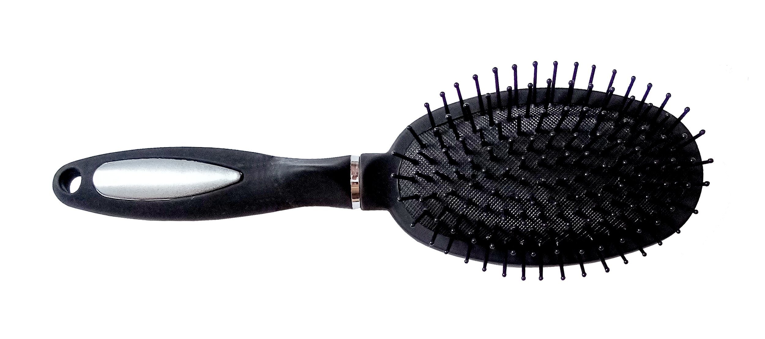 Fönbürste Noppen Haarpflege mit Haar HAARBÜRSTE Kamm Massagebürste 58 (Allzweckbürste), Massage Lifetime Bürste Allzweck Allzweckbürste schwarz Haarbürste
