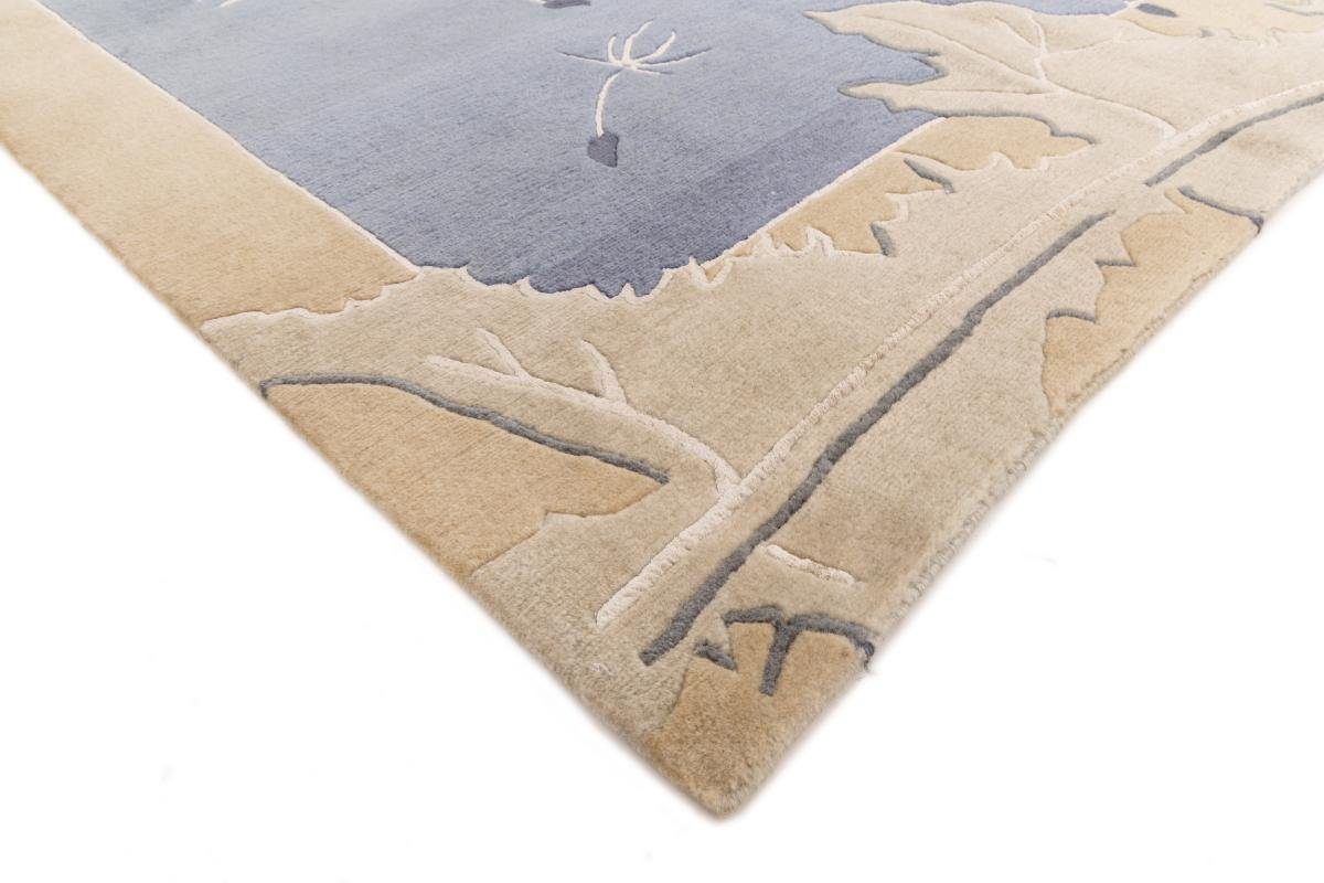 Orientteppich Nepal mm Moderner Orientteppich, Nain Handgeknüpfter Trading, 219x319 Höhe: 15 rechteckig