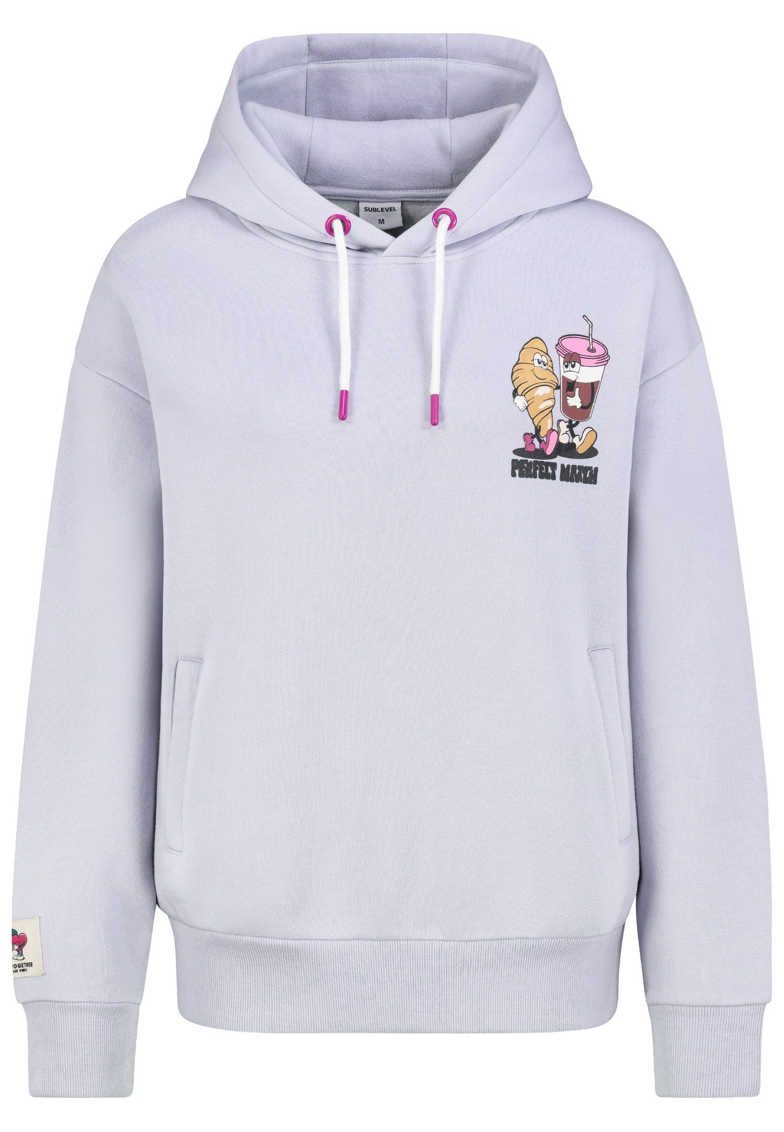 SUBLEVEL Hoodie Perfekte Ergänzung für lässiges Outfit D10608BC02420S_Sweat