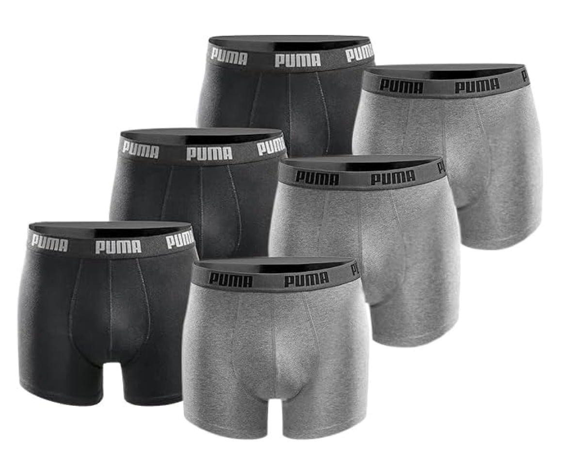 PUMA Boxershorts Herren Boxershorts 6er-Pack günstig online kaufen