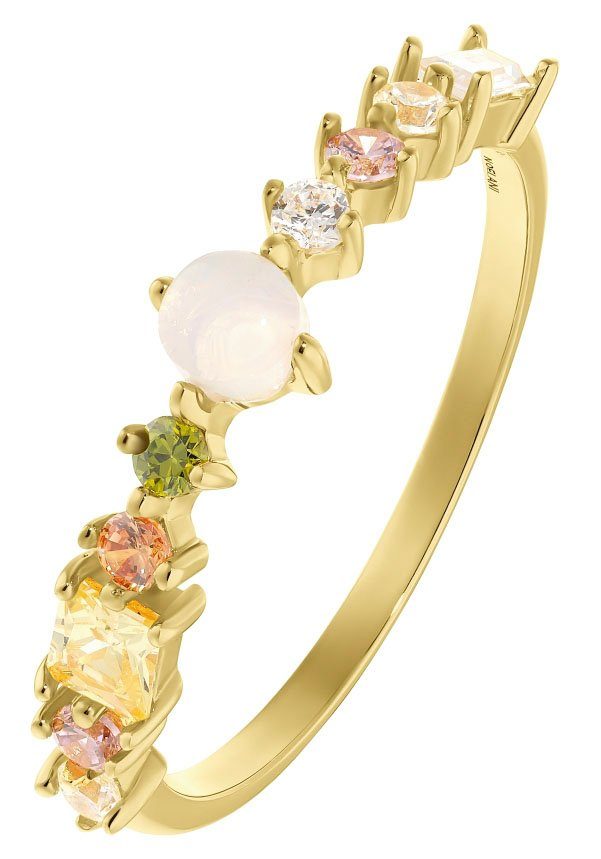 Noelani Fingerring Colorful Stones, Zirkonia 2036067/-68/-69, 20360677/-68/-69, 20360677-687-69, mit