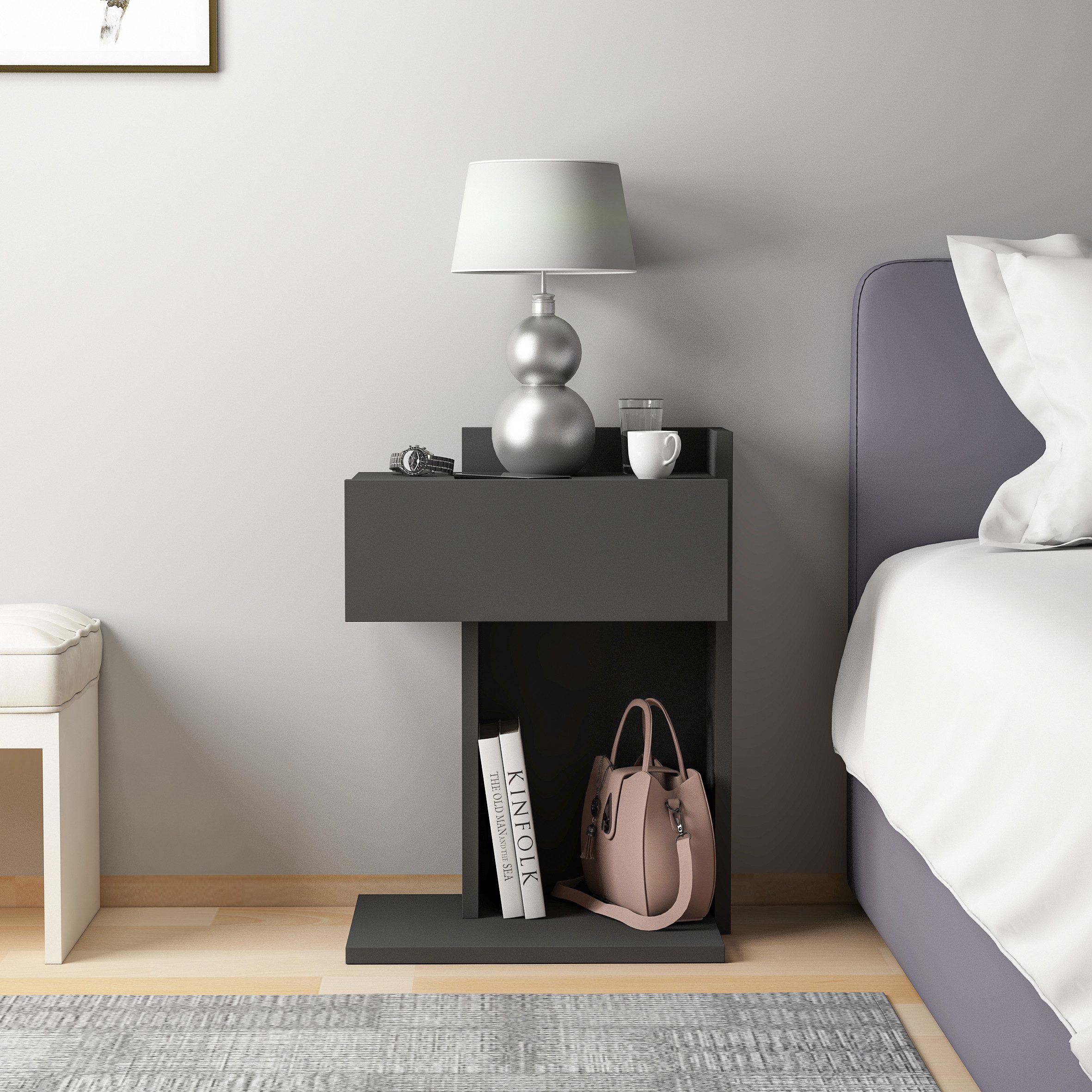 DEMA Home Nachttisch Herakles, Nightstand aus günstig online kaufen