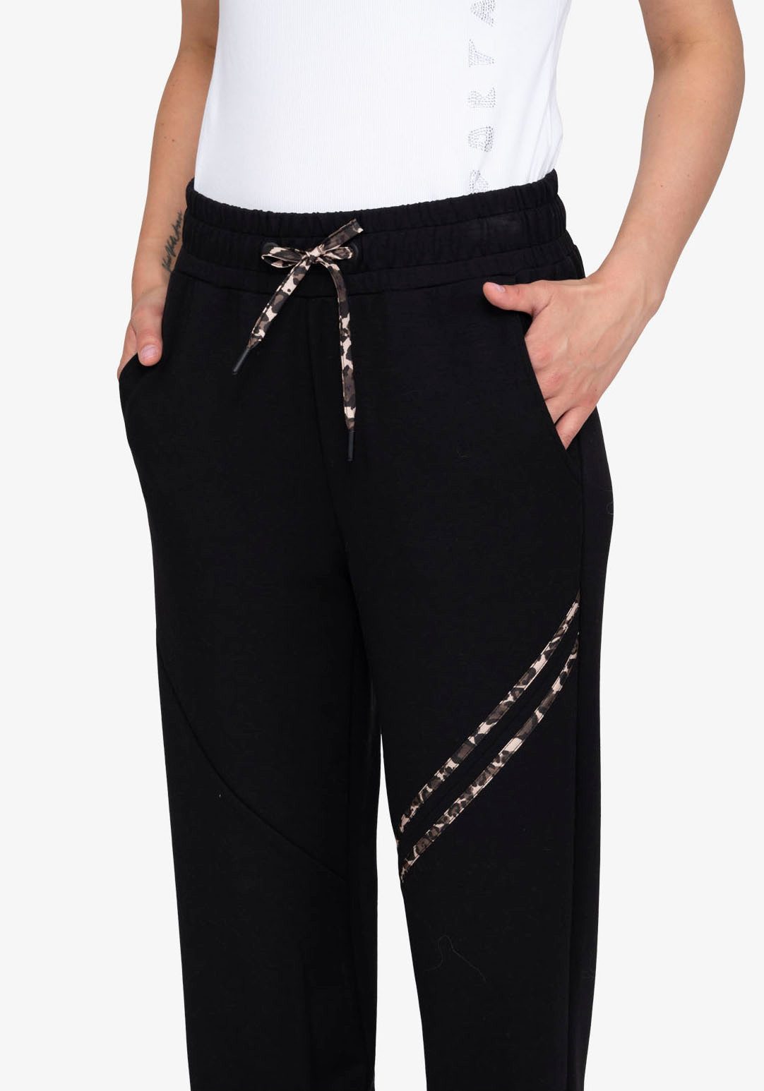 Sportalm Kitzbühel Jogger Pants mit Animalprint