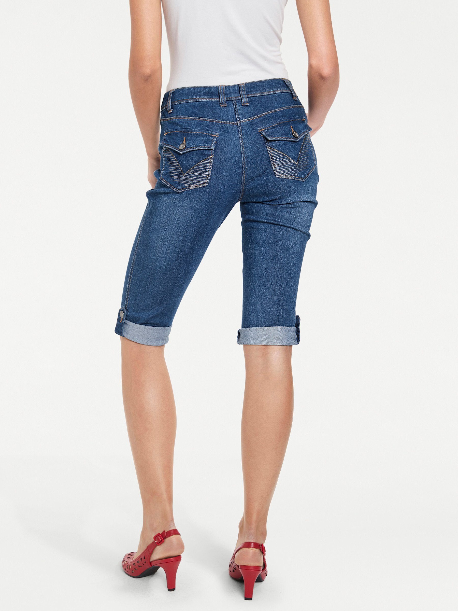 heine Bequeme Jeans Capri-Jeans normal