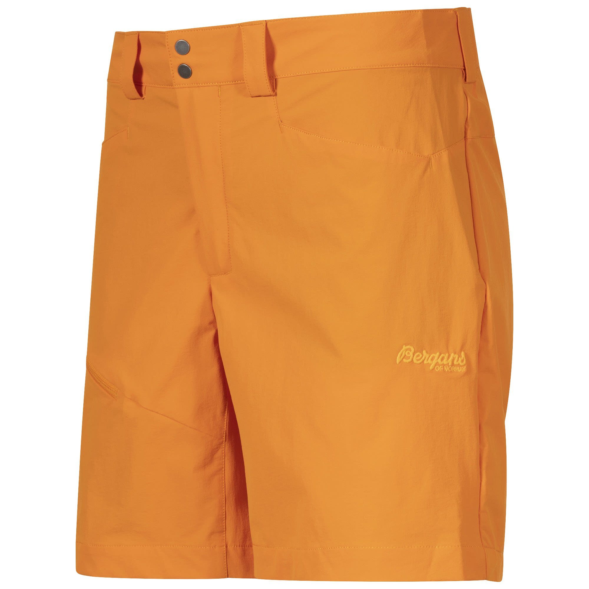 Shorts Softshell Vandre Bergans Damen Light Cloudberry Yellow W Bergans Strandshorts