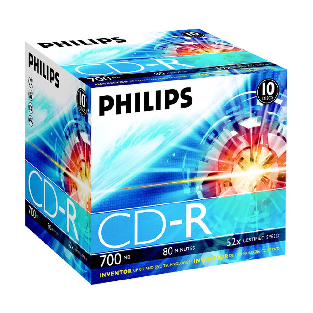 Philips CD-Rohling CD-R Rohlinge (700 MB