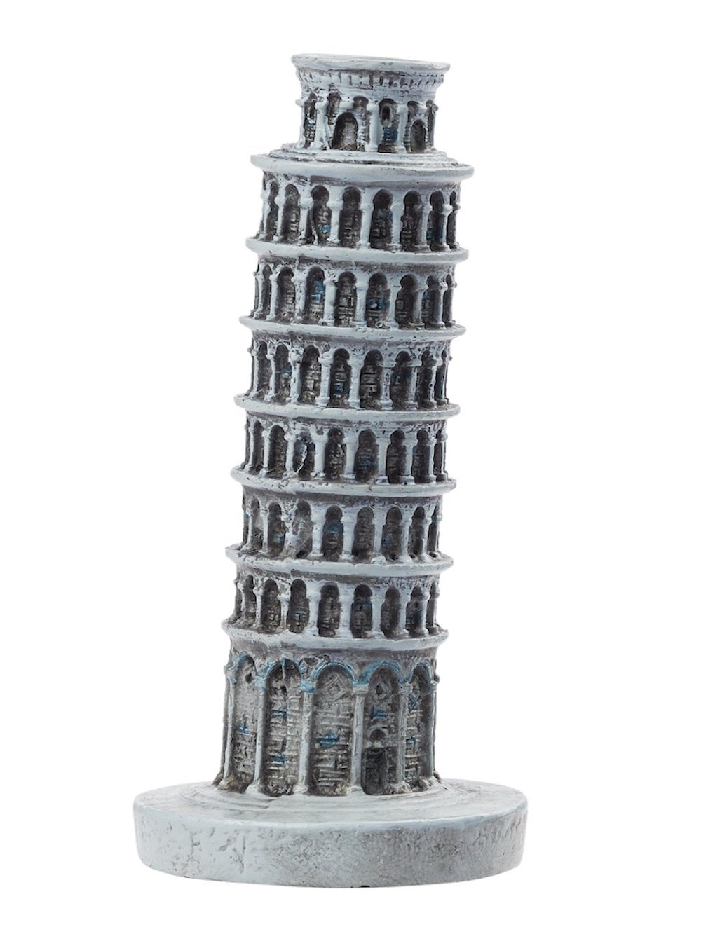 HobbyFun Dekofigur Schiefe Turm 'Pisa', 3,5 x 7,3 cm