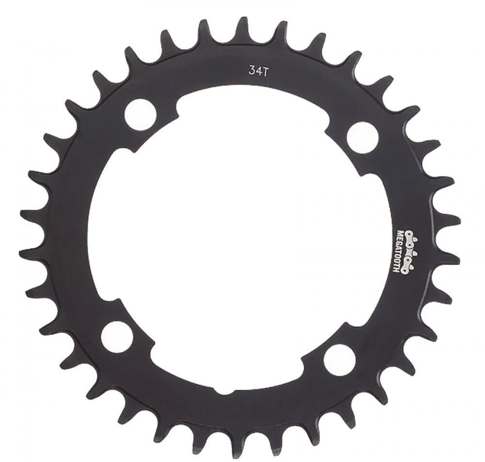 Kettenschaltung FSA Kettenblatt MTB Megatooth 4-Arm 1x 104 mm x 32 T Schwarz - sichere