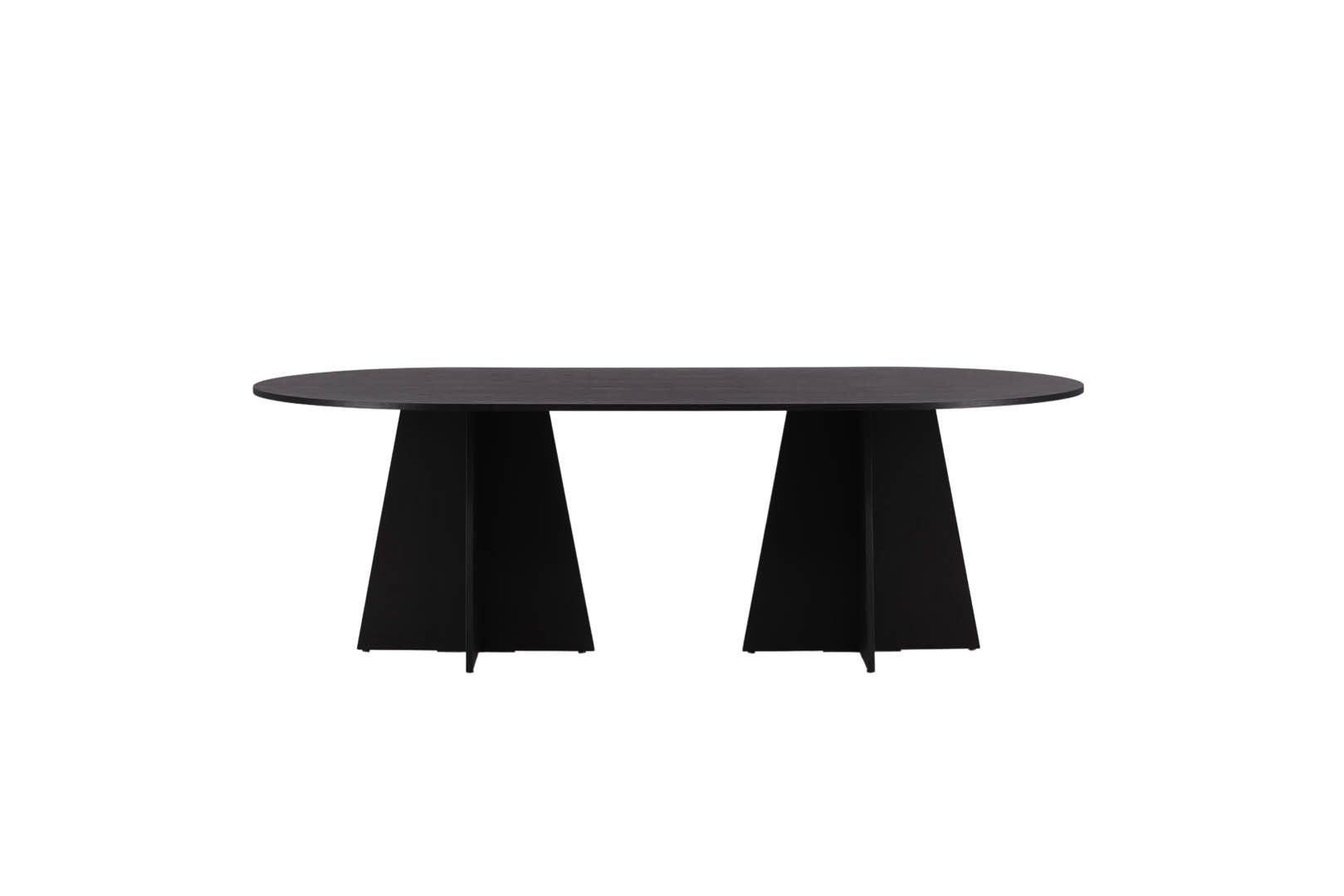 Venture Home Esstisch Bootcut Esstisch 115x230cm schwarz. (1-St)