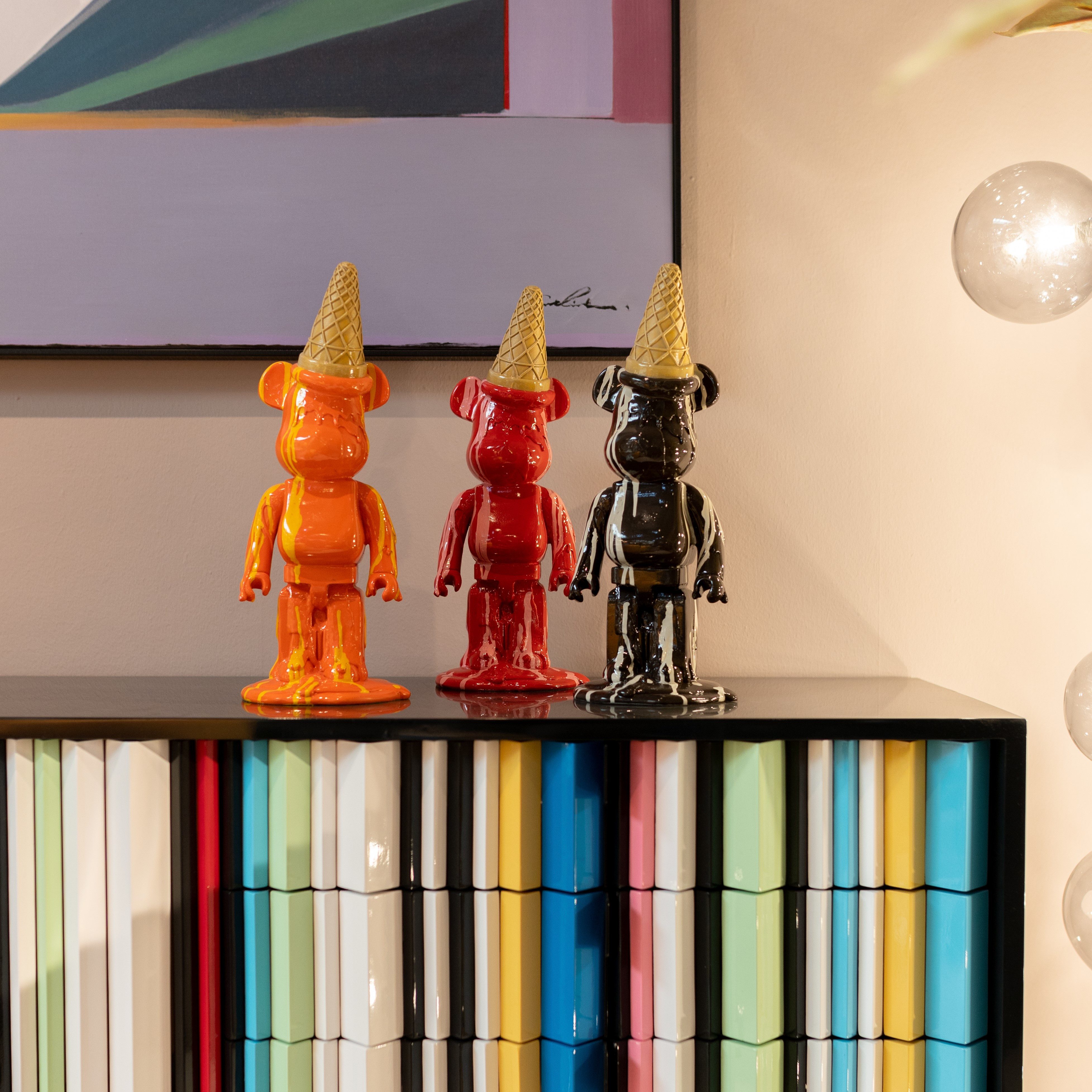 Kare Design Dekofigur Deko Figur Gelato Bear günstig online kaufen