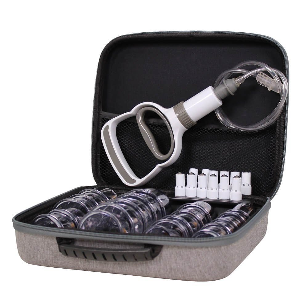 Massagegerät Premium Schröpfen Set 20-teilig mit Koffer