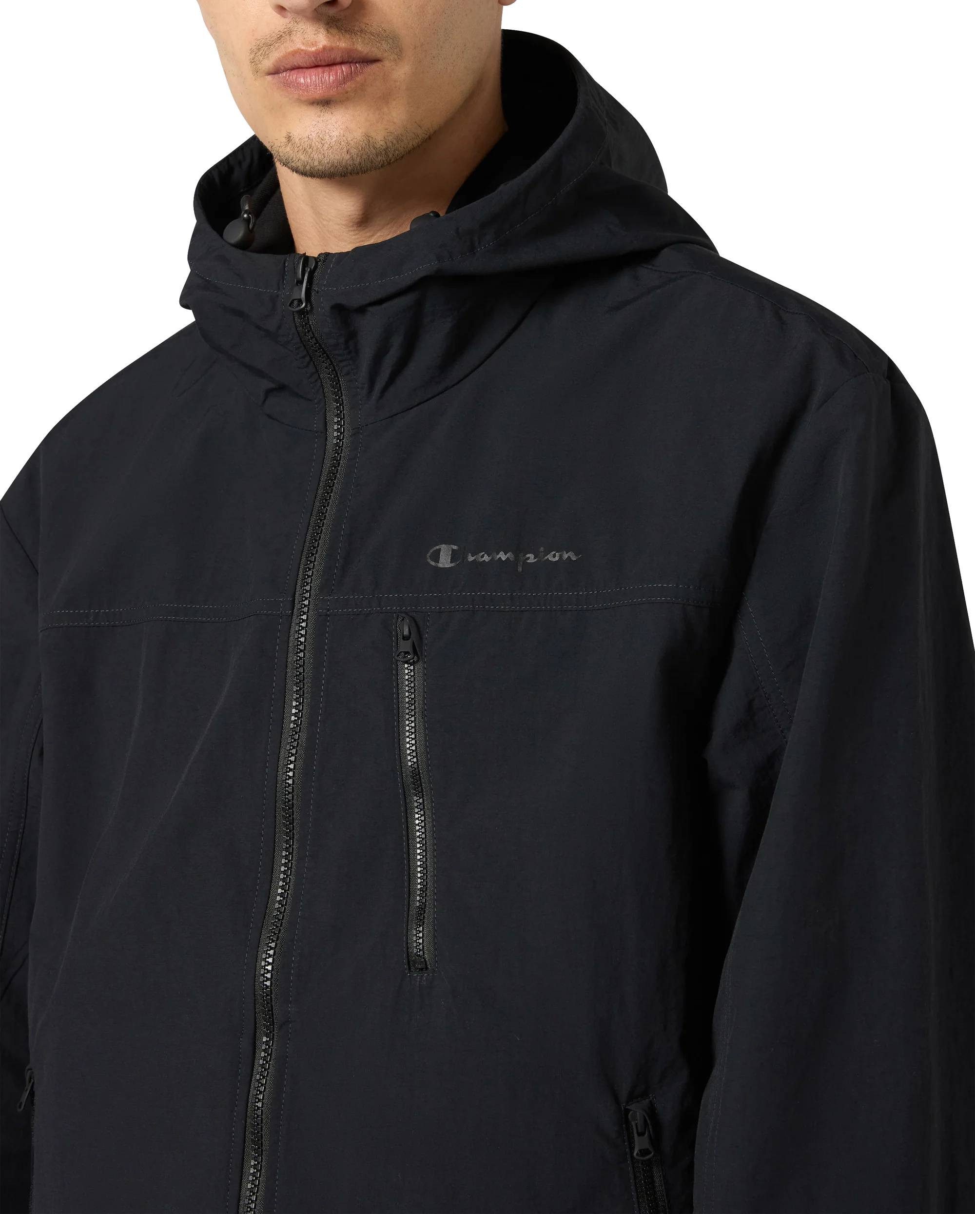 Champion Windbreaker Jacke Champion Windbreaker mit Stehkragen