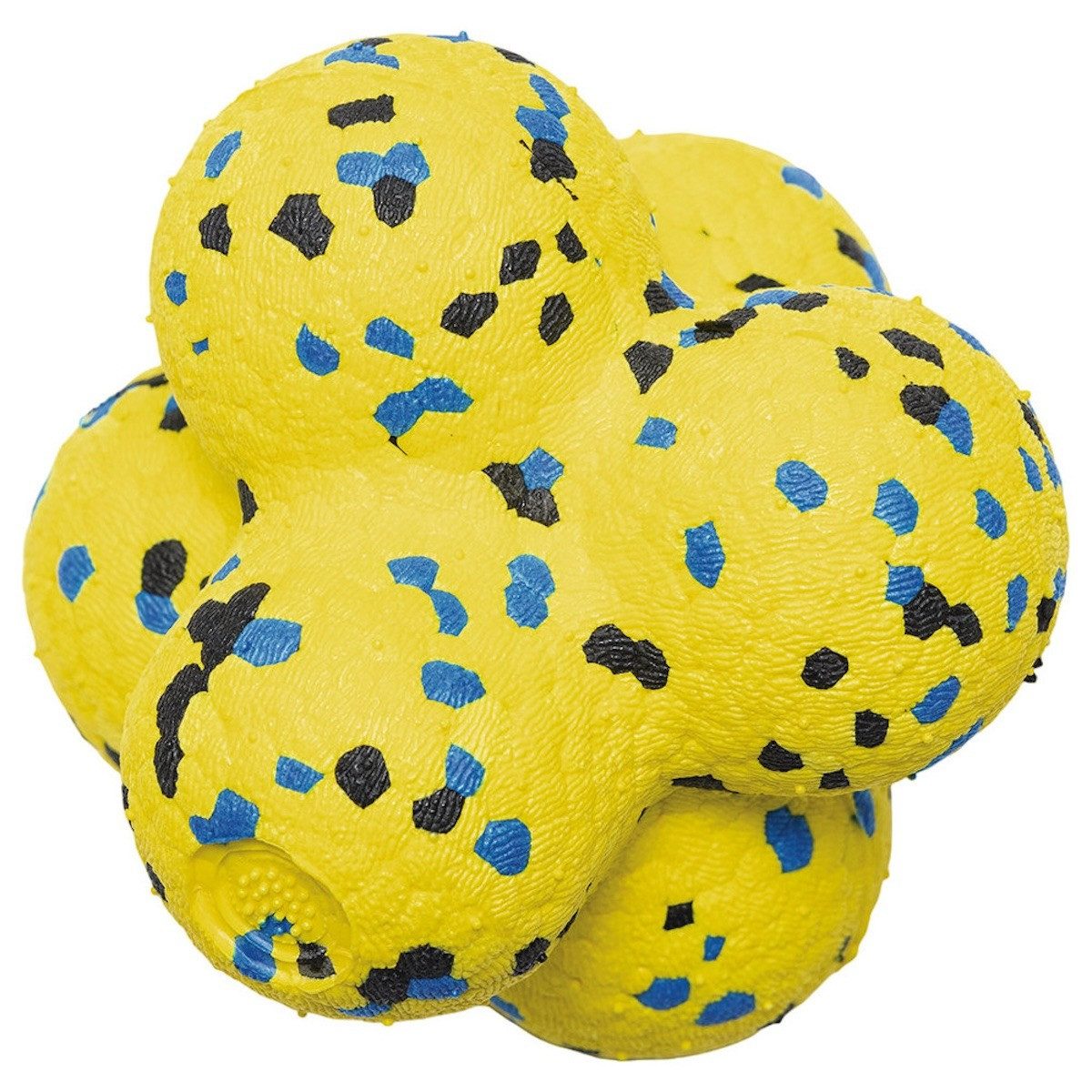 Tierball Hundespielzeug Fetch Atom aus Schaumstoff gelb