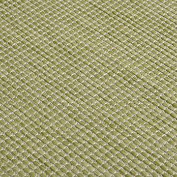 Teppich Outdoor-Flachgewebe 160x230 cm Grün, furnicato, Rechteckig
