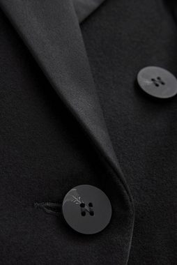 Next Jackenblazer Premium Zweireihiger Blazer aus Wolle und Kaschmir (1-tlg)
