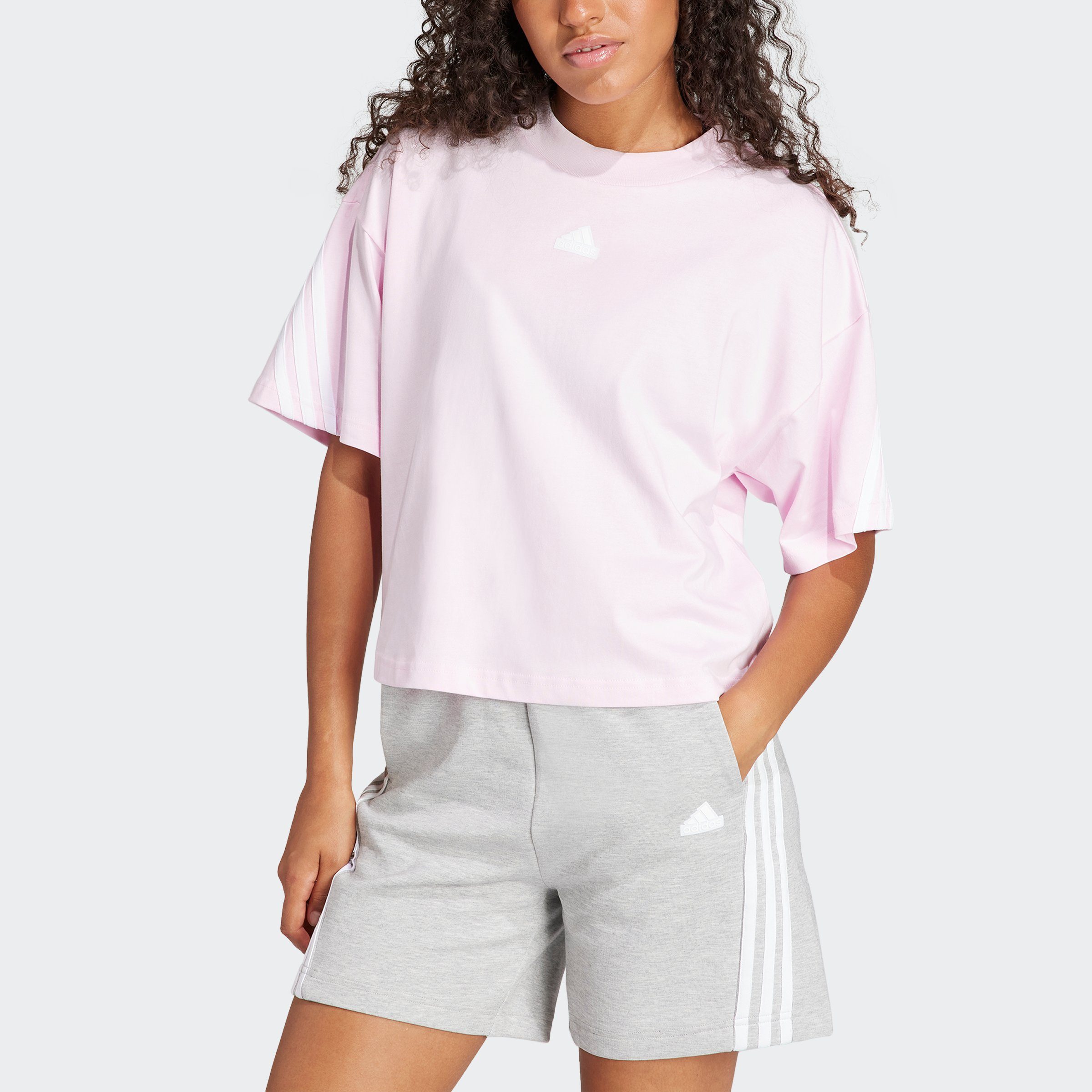 W CLPINK TEE 3S adidas FI T-Shirt Sportswear