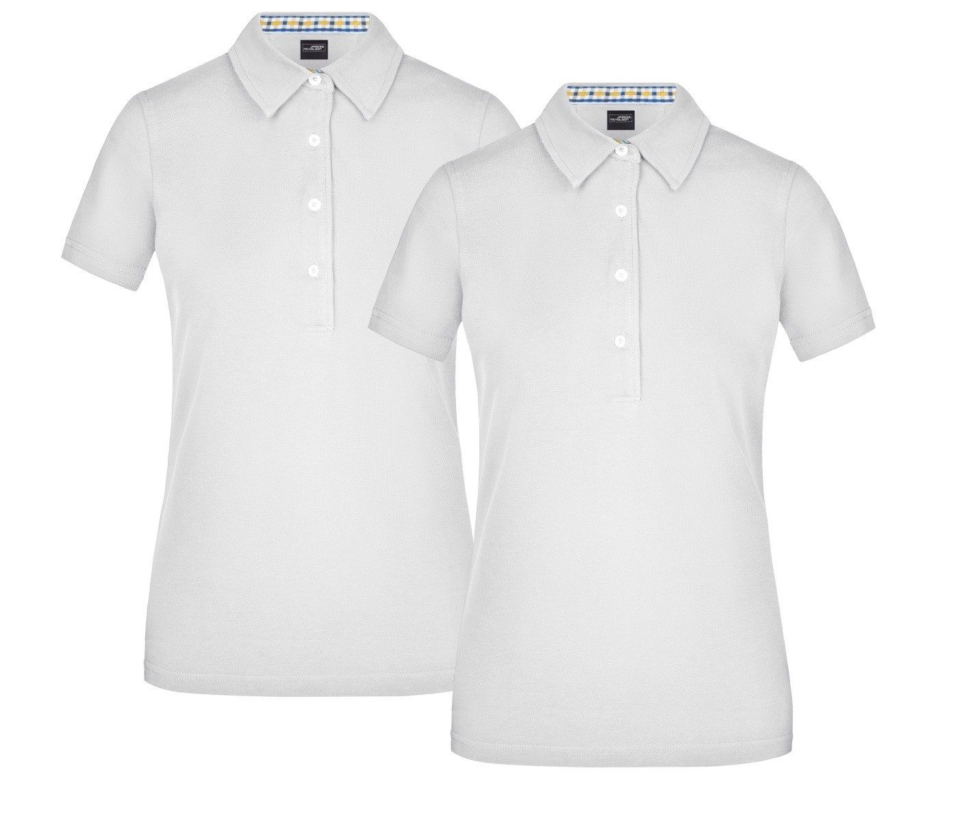 James & Nicholson Poloshirt Doppelpack Klassisches günstig online kaufen