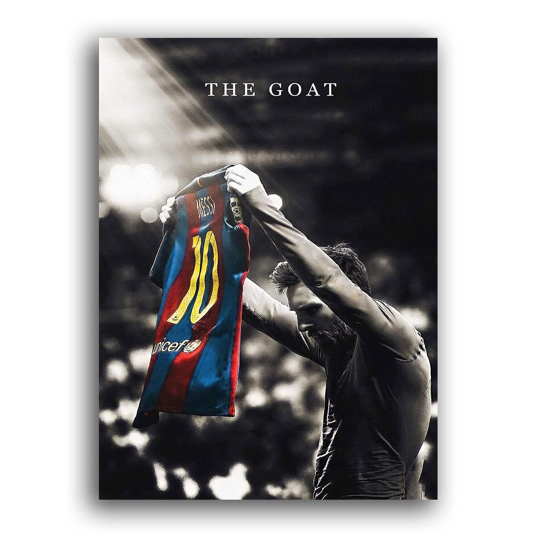 Wandbild Lionel Messi the GOAT