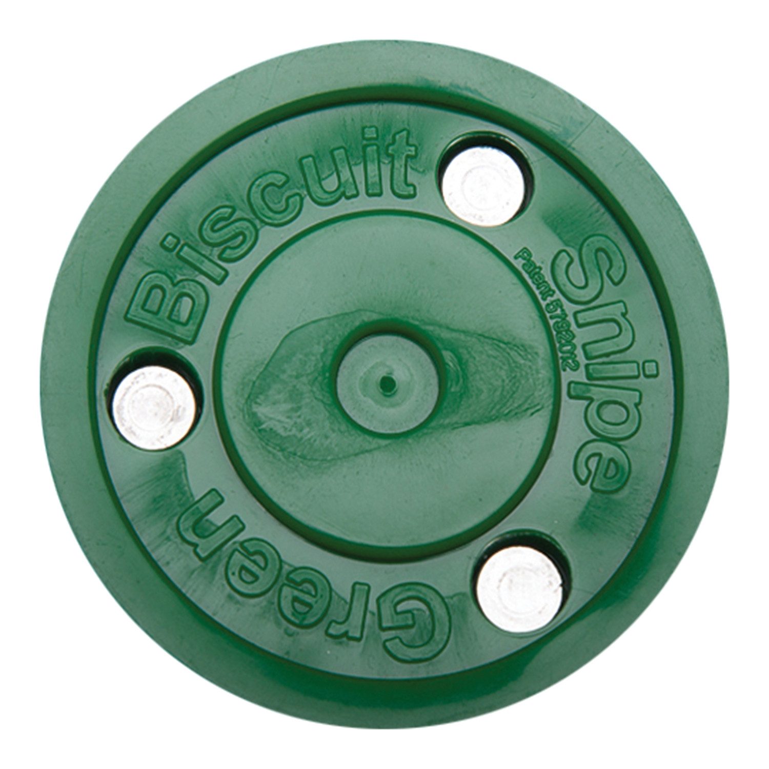 Green Biscuit Hockeypuck Puck Green Biscuit Snipe