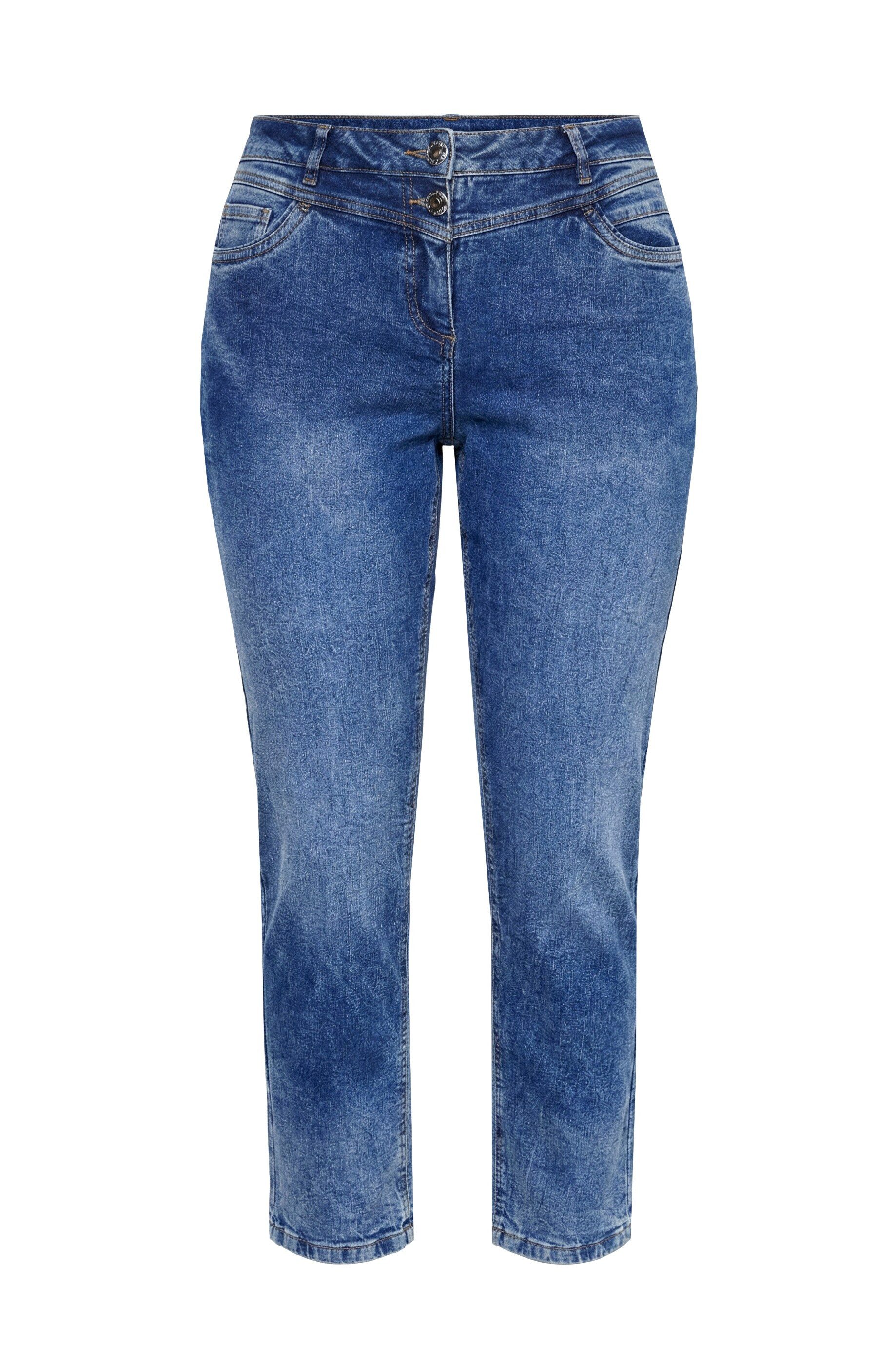 Regular-fit-Jeans Jeans Relaxed Straight Fit stonewashed