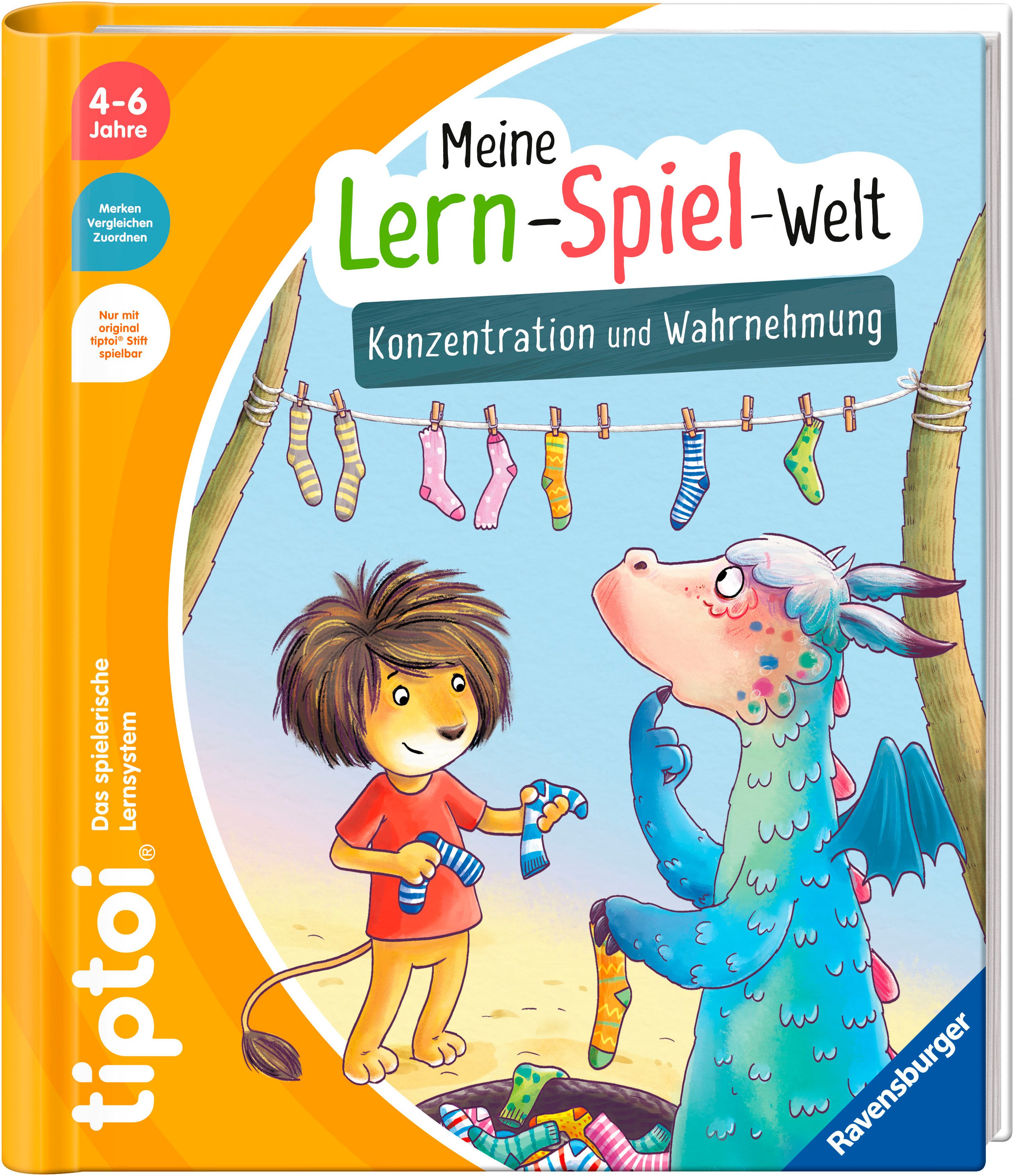 Buch tiptoi® Meine Lern-Spiel-Welt: Konzentration und Wahrnehmung