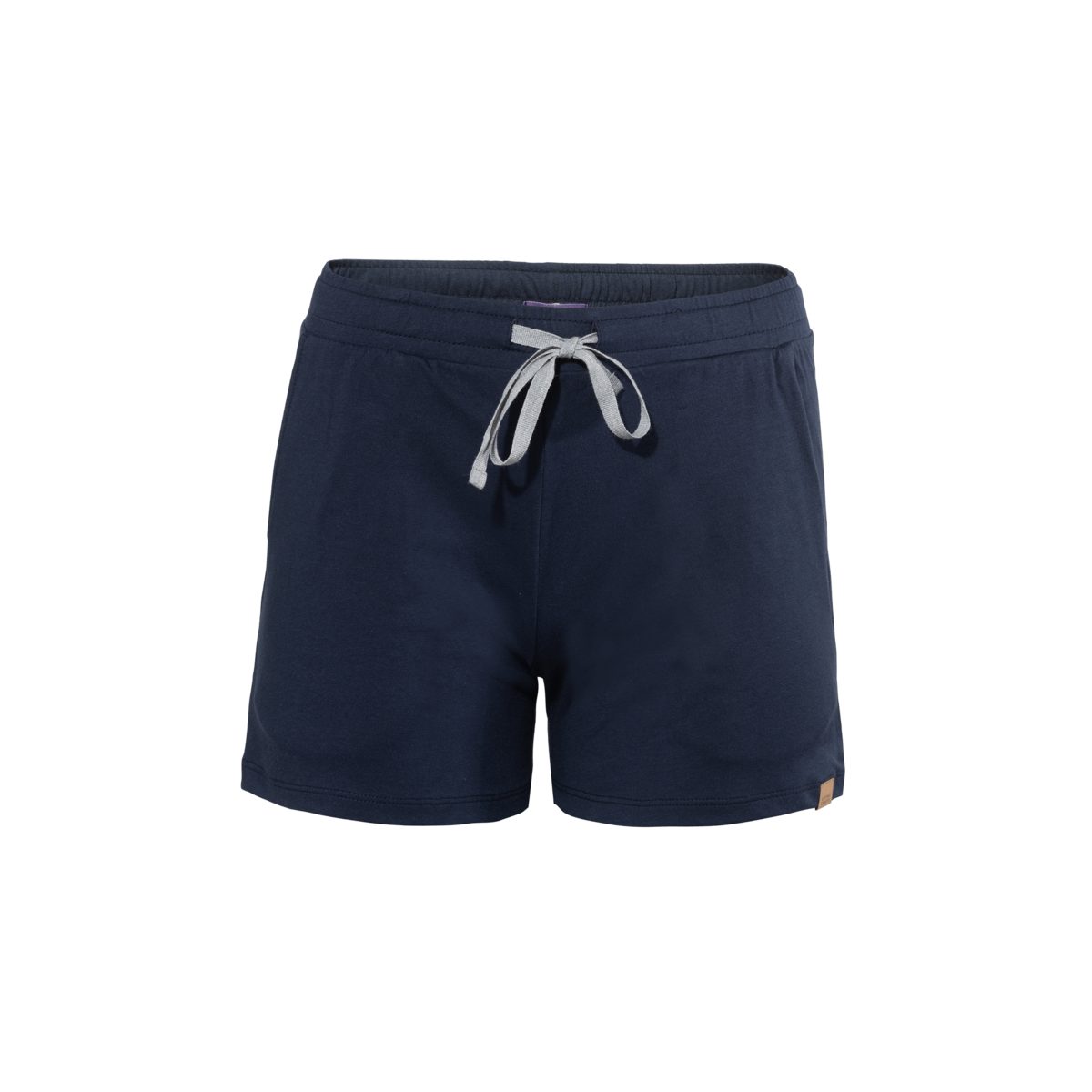 LIVING CRAFTS Schlafshorts MILA Bequemer Schnitt in sanftem Single Jersey Navy