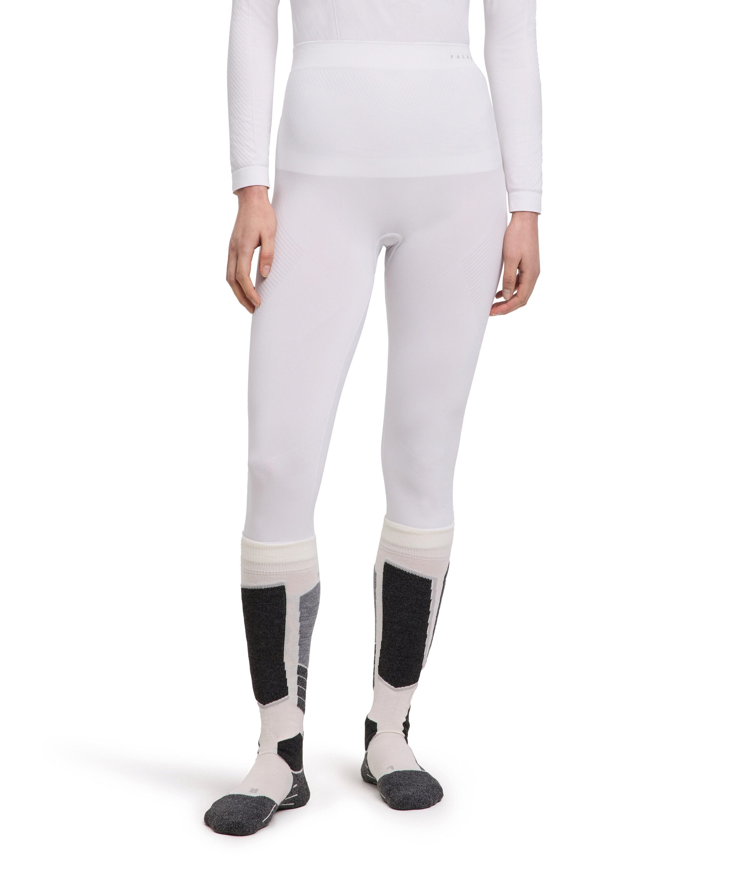 FALKE Thermounterhose 3/4 Warm (1-St., 1) thermoregulierend für warme bis kalte Temperaturen