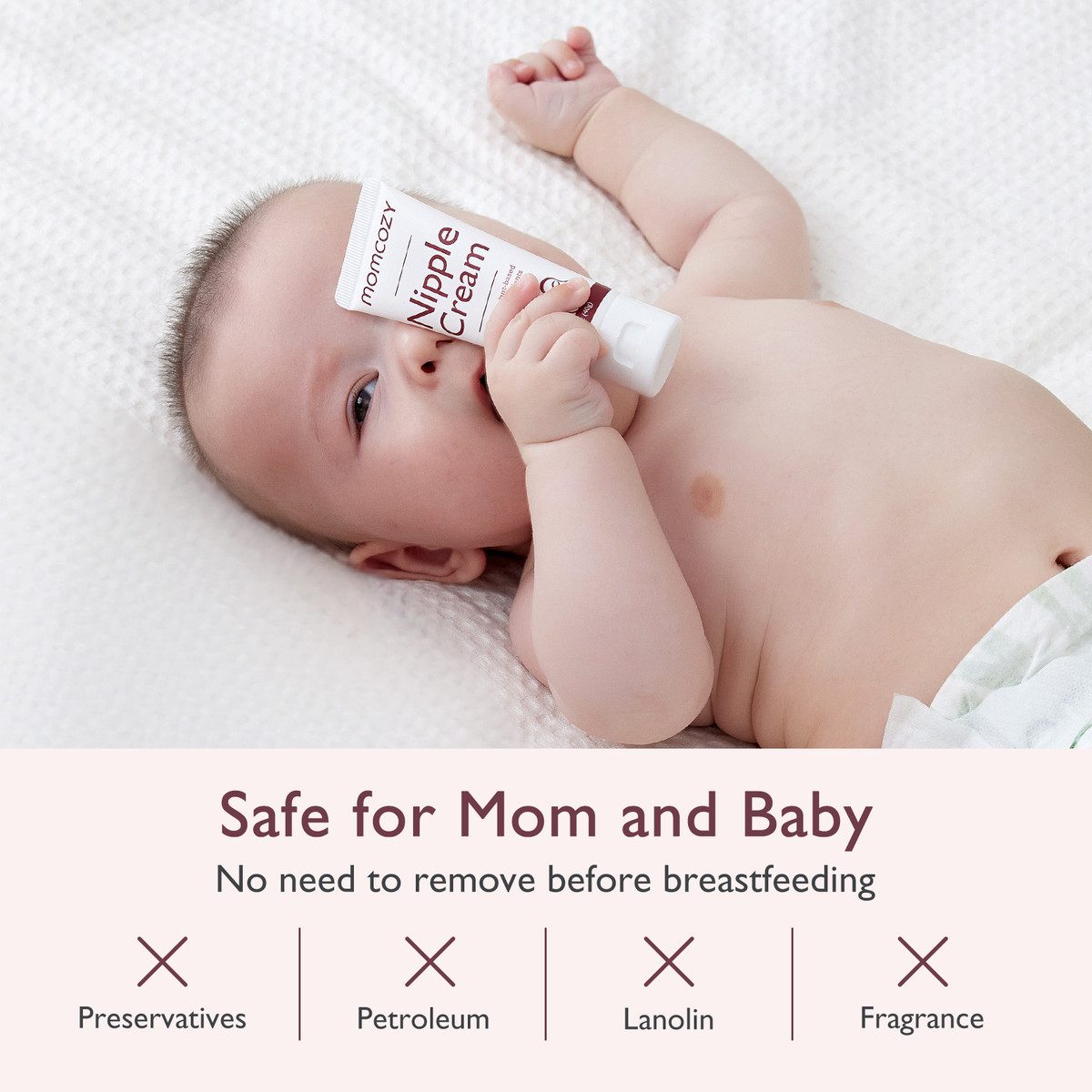 Momcozy Elektrische Milchpumpe Nipple Cream, 1-tlg.