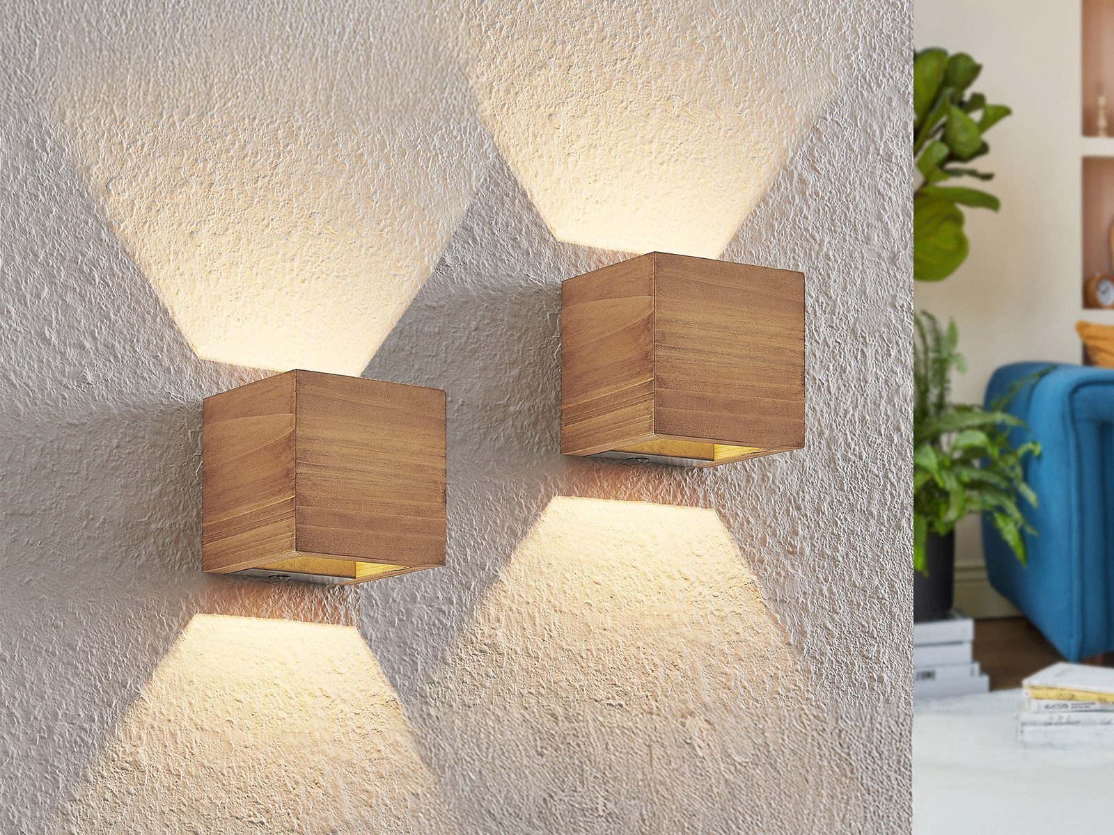 TRIO Leuchten LED Wandleuchte, Dimmfunktion, LED fest integriert, Warmweiß, günstig online kaufen