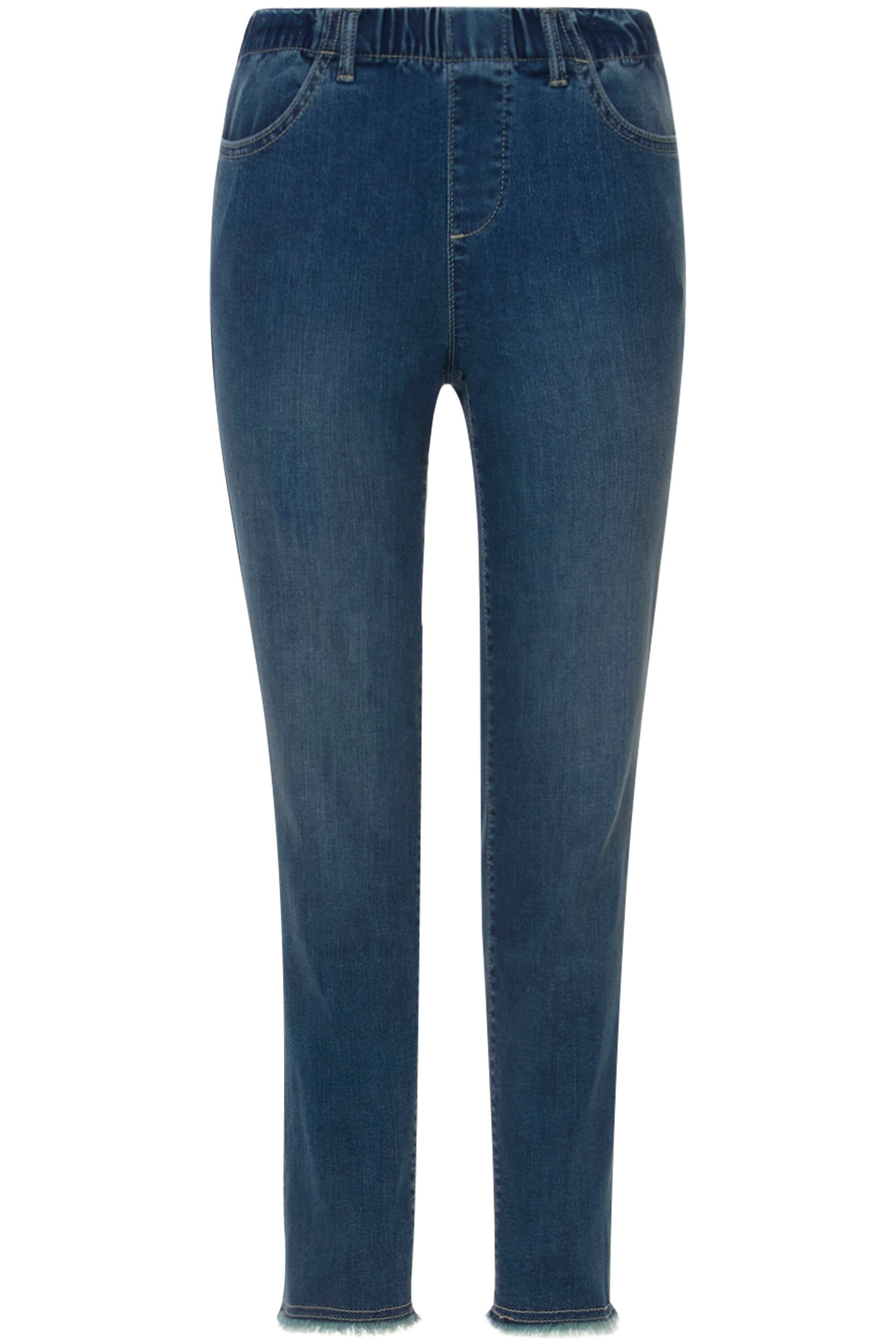 Laurasøn Regular-fit-Jeans 7/8-Slimhose schmale Passform 4-Pocket günstig online kaufen