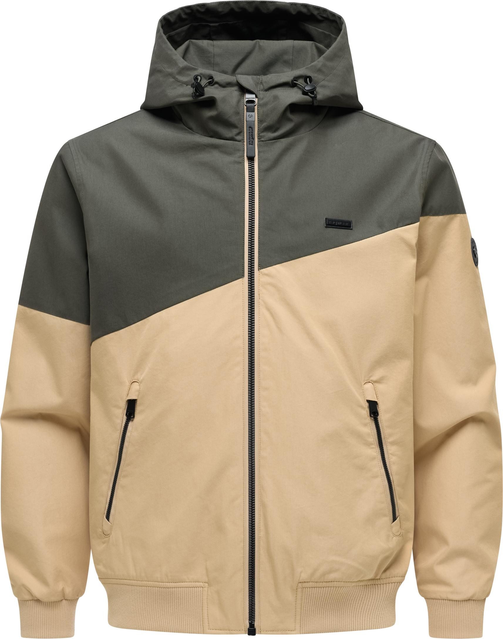 Ragwear Outdoorjacke Winngs YOUMODO Leichte Übergangsjacke mit Kapuze