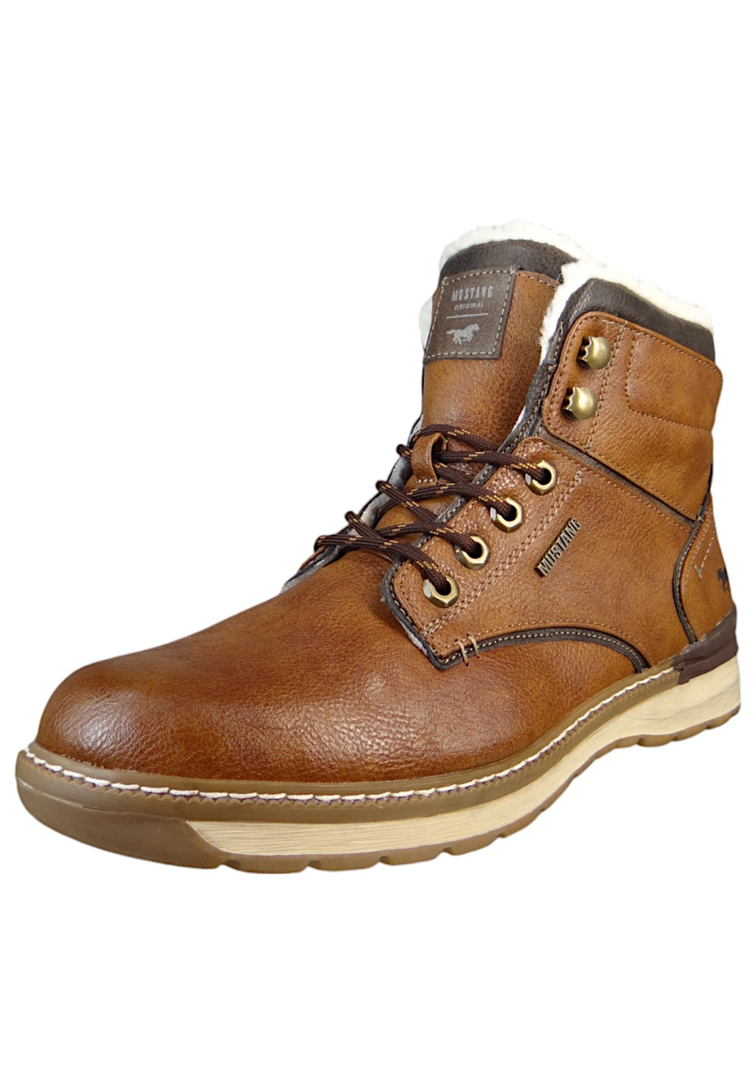 Mustang Shoes 4141604 307 Cognac Stiefelette