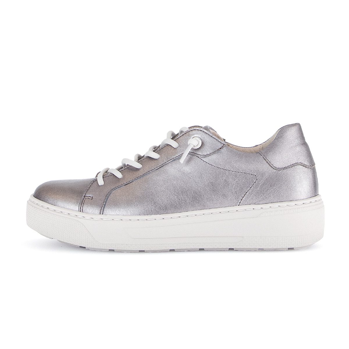 Gabor 3.212.60, Sneaker in Silber für Damen Sneaker