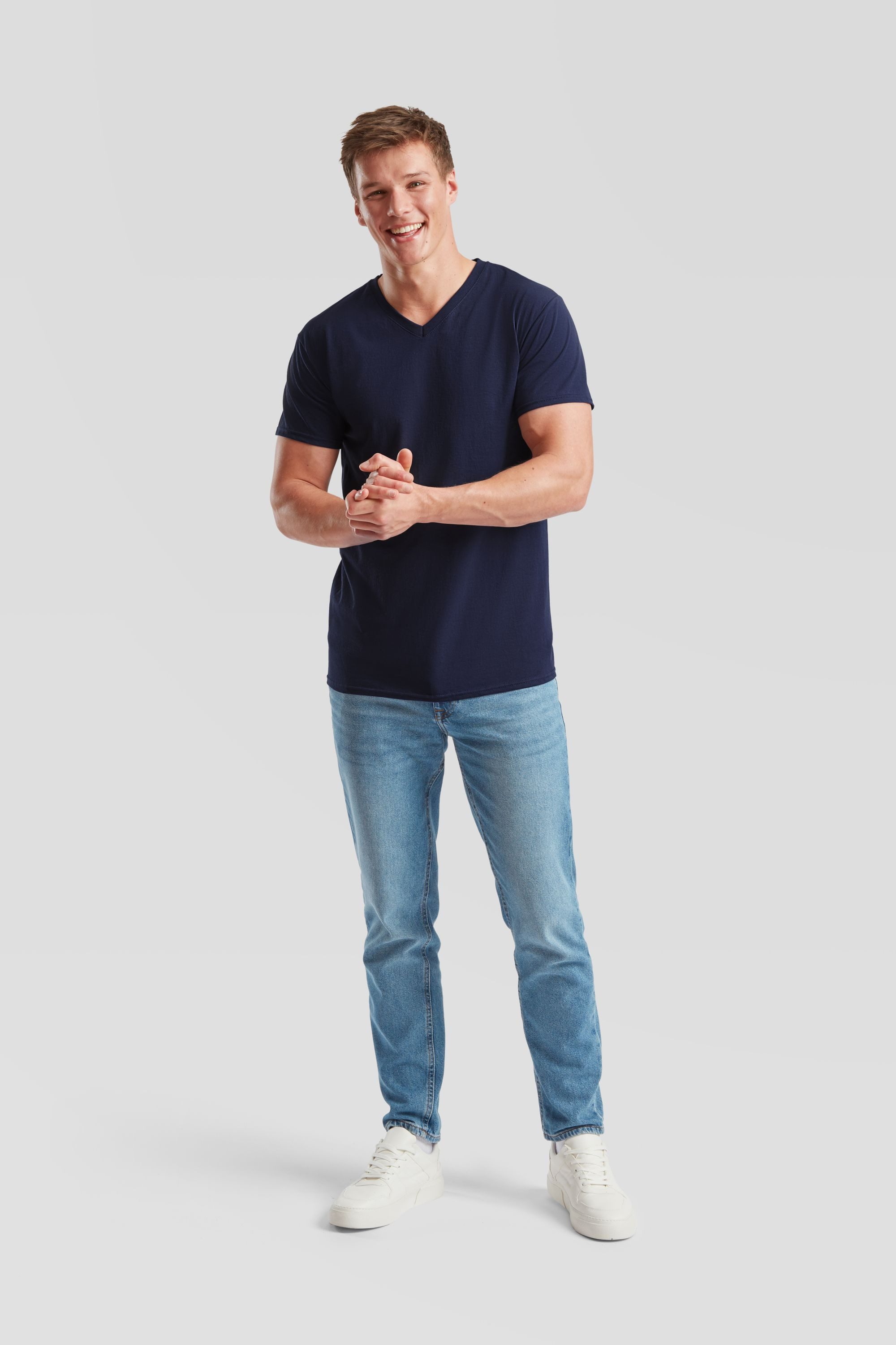 Fruit of the Loom V-Shirt Fruit of the Loom Valueweight V-Neck T