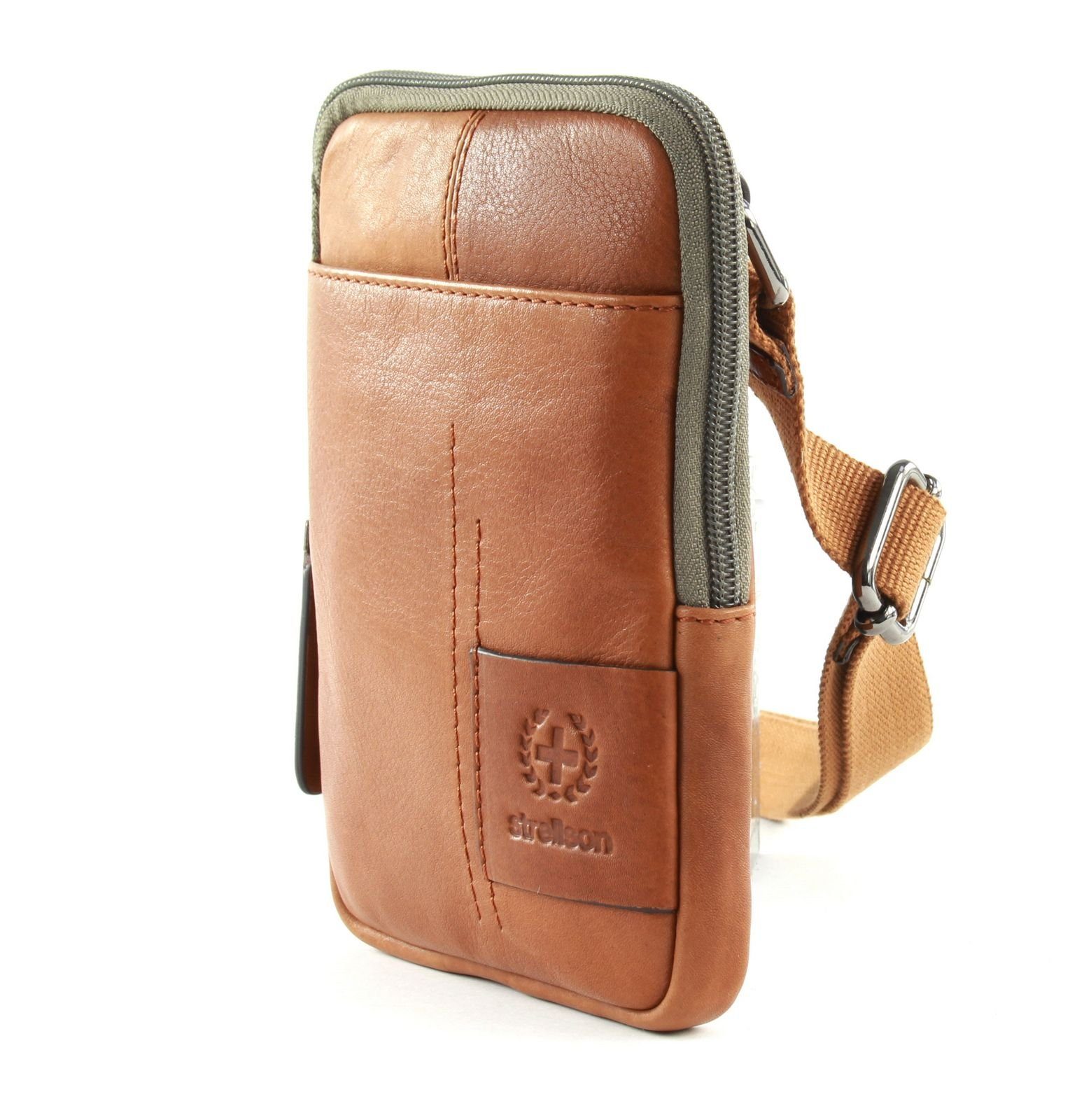 Strellson Umhängetasche ShoulderBag XSVZ 1, aus echtem Leder