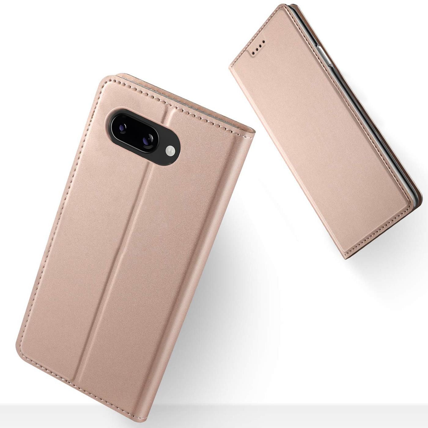 CoolGadget Handyhülle Magnet Case Handy Tasche für Google Pixel 9a 6,3 Zoll, Hülle Klapphülle Ultra Slim Flip Cover für Pixel 9a Schutzhülle